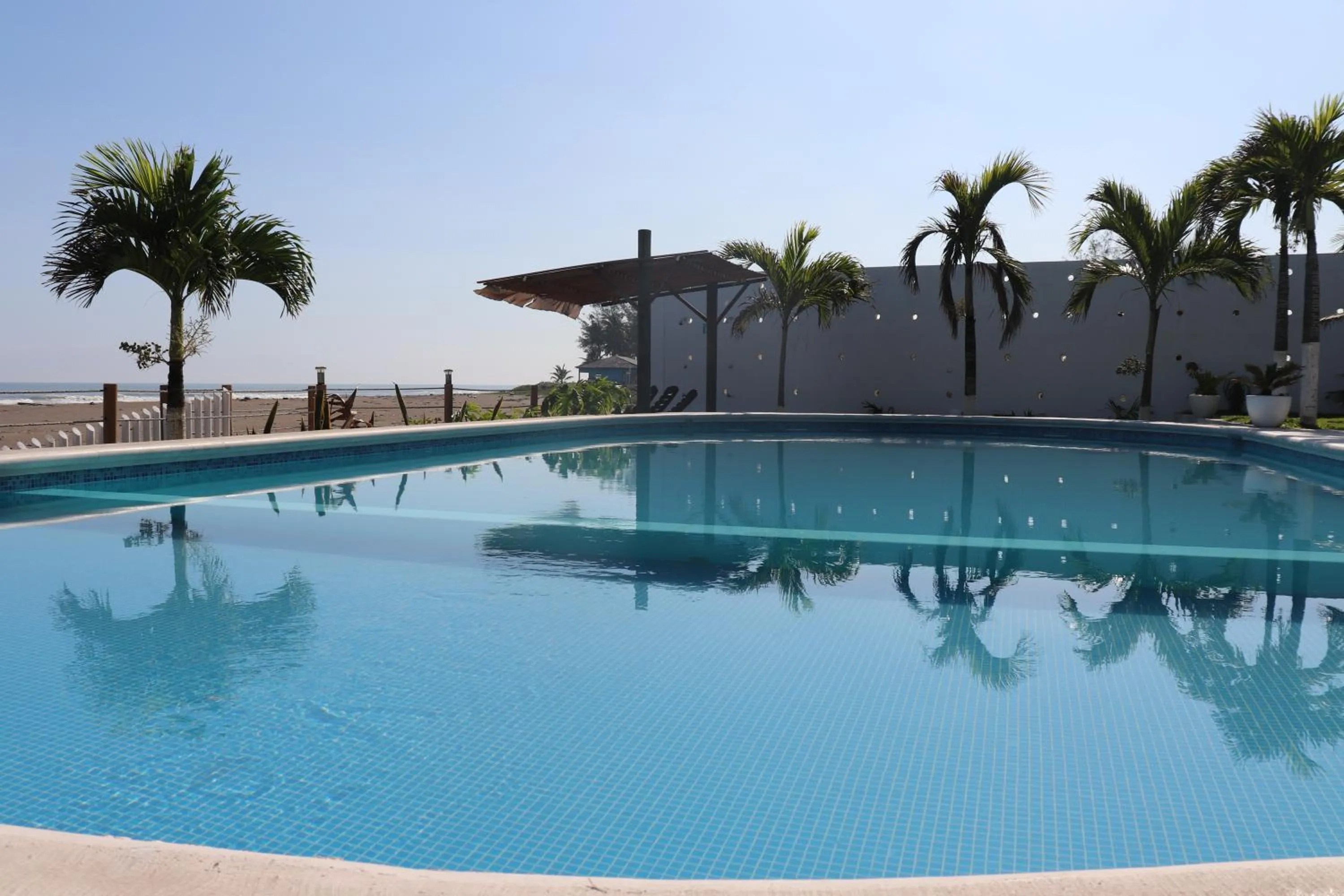 Swimming pool in Hotel Lunazul In Costa Esmeralda