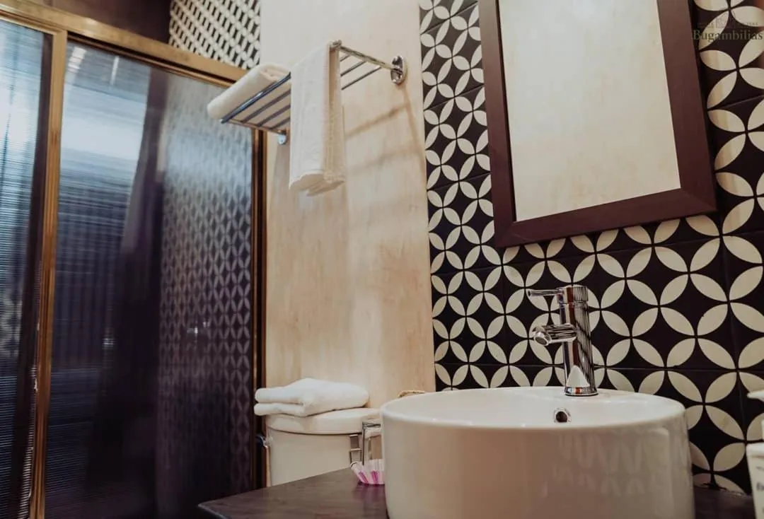 Bathroom in Hotel Boutique Bugambilias