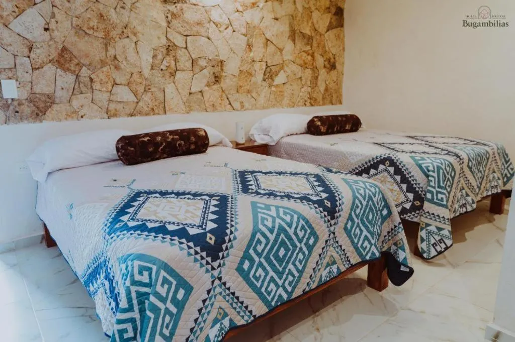 Photo of the whole room, Bed in Hotel Boutique Bugambilias