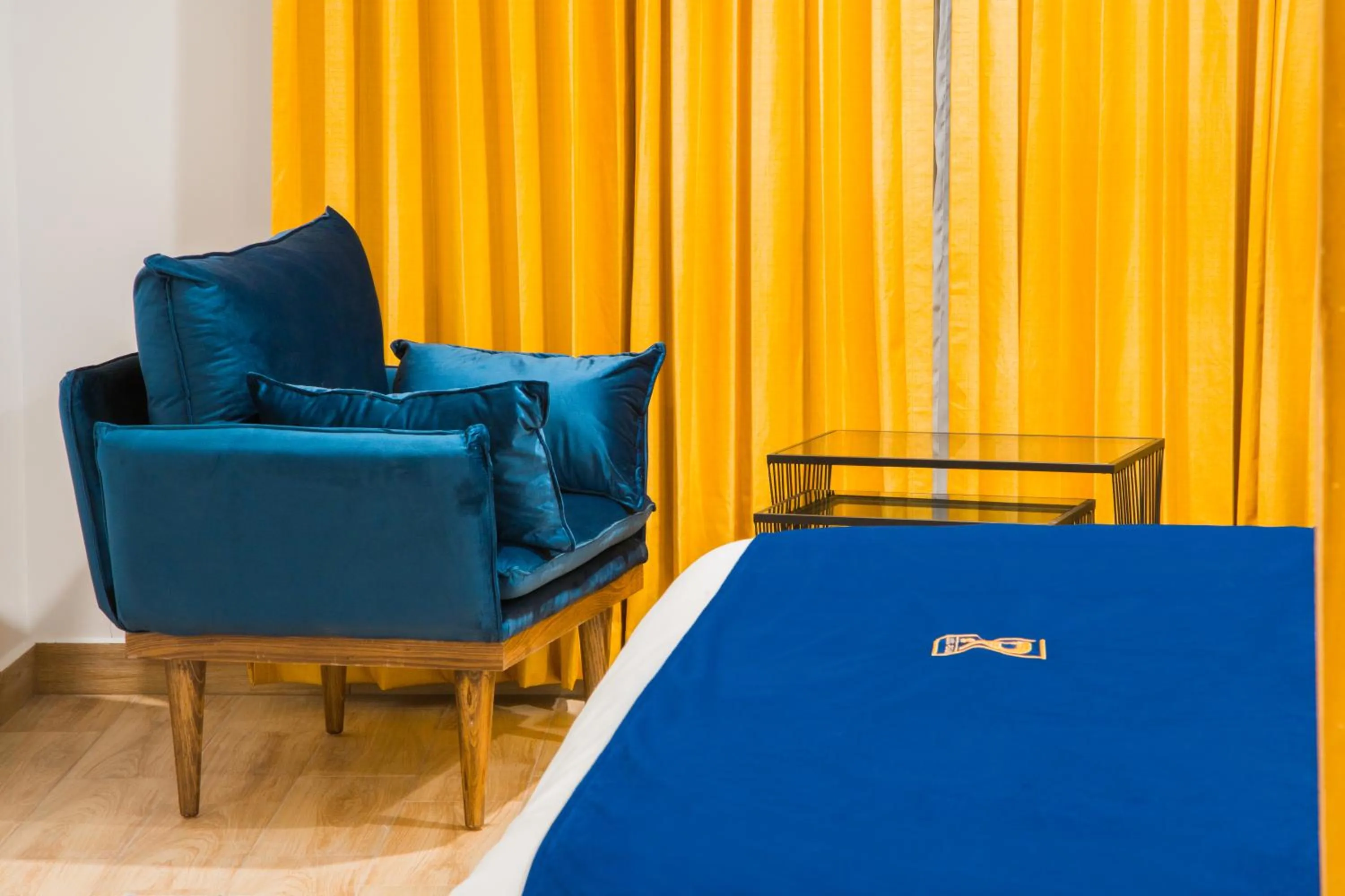 Living room, Bed in Ramë Hotel Boutique