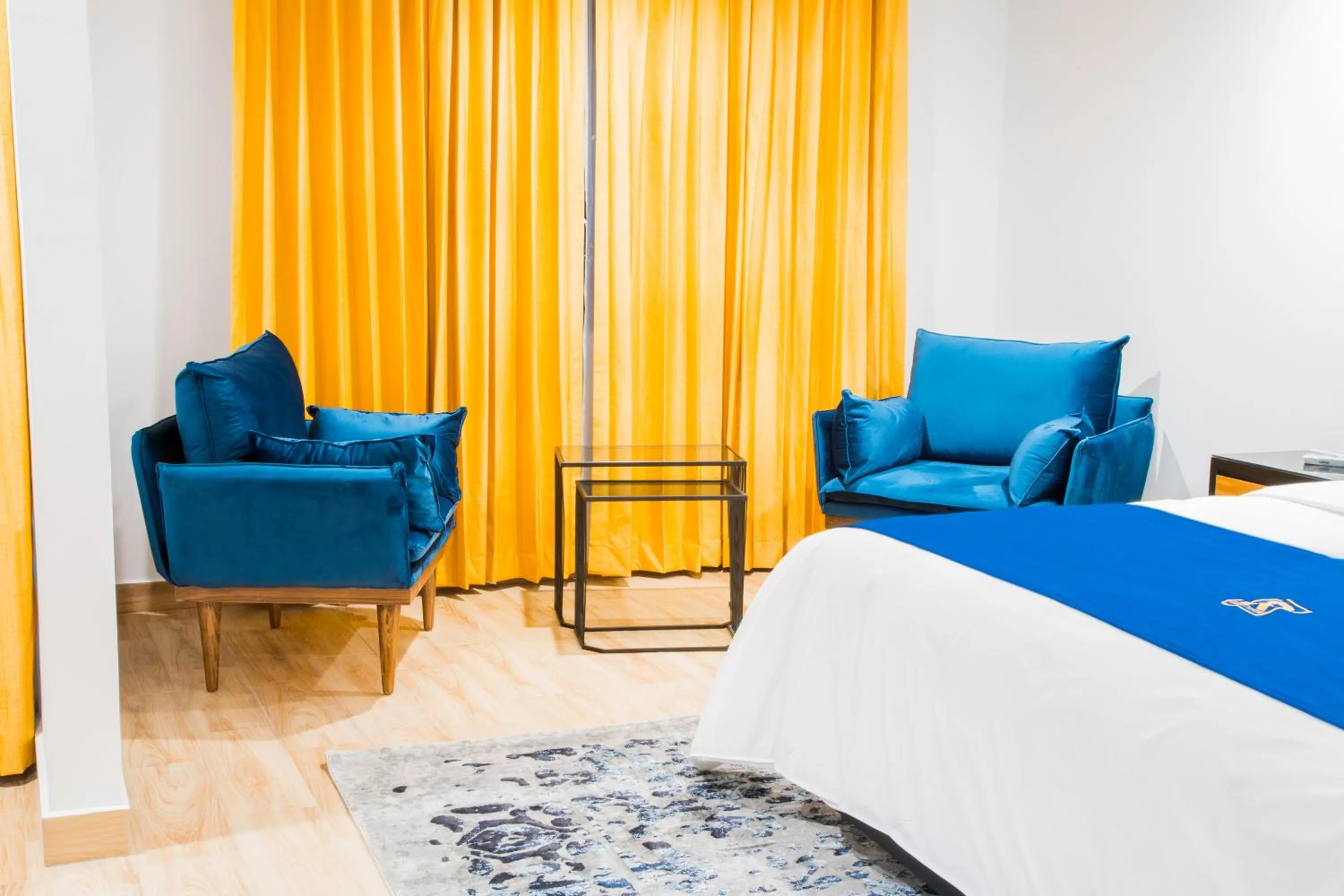 Living room, Bed in Ramë Hotel Boutique