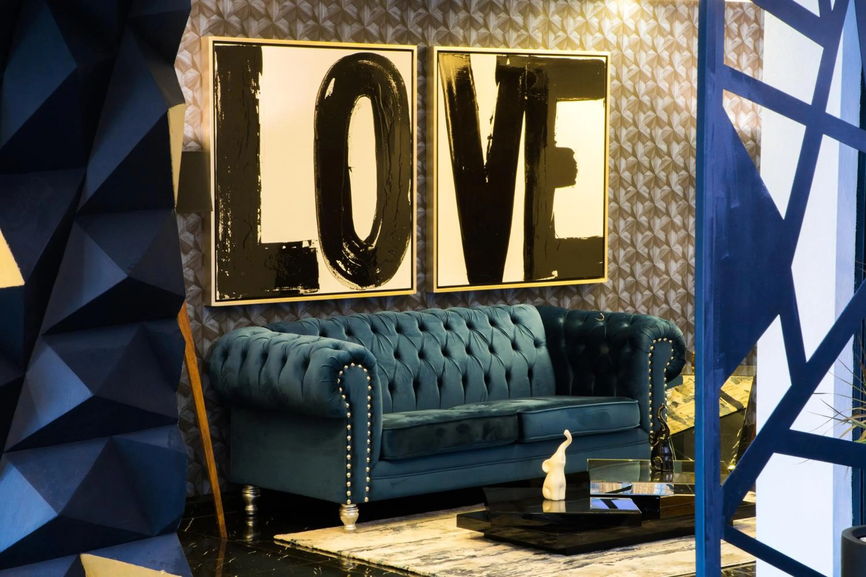 Living room in Ramë Hotel Boutique