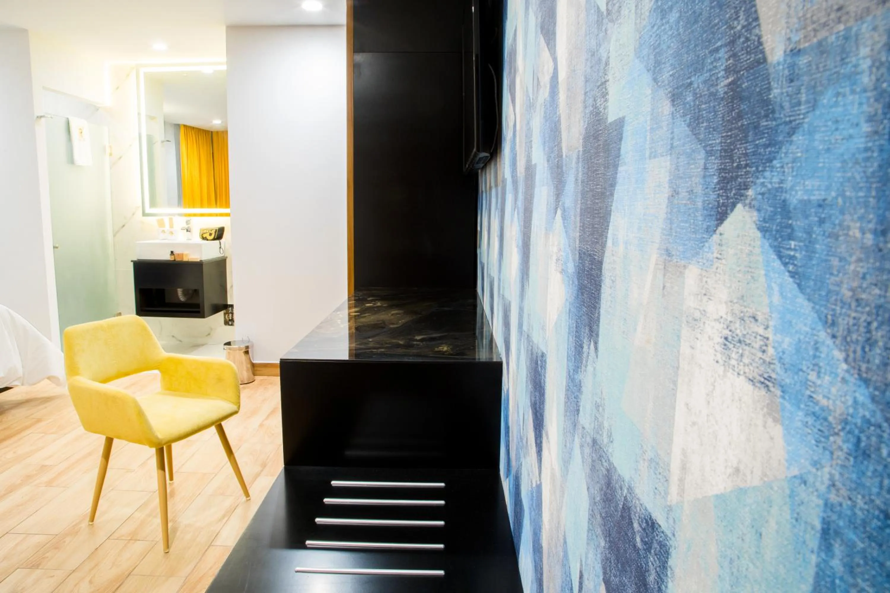 Seating area in Ramë Hotel Boutique