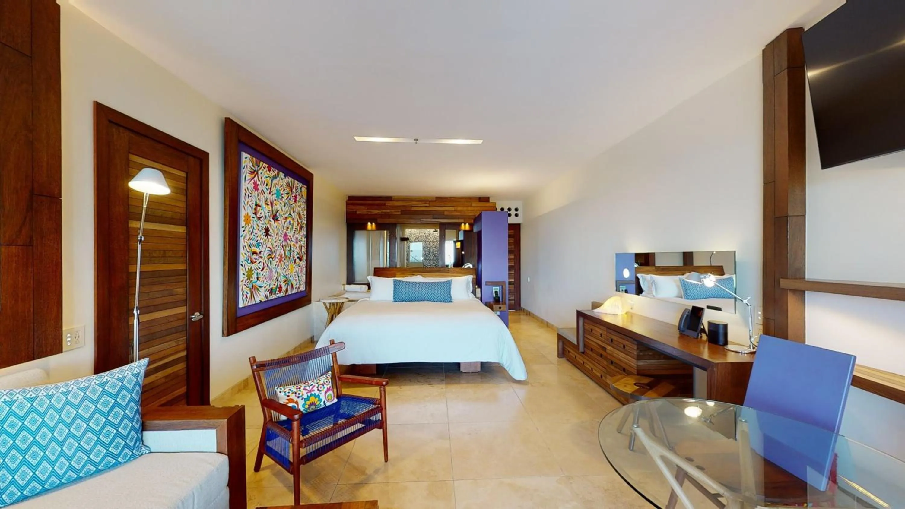 Bed in Hotel Xcaret Arte - All Parks All Fun Inclusive - Adults Only