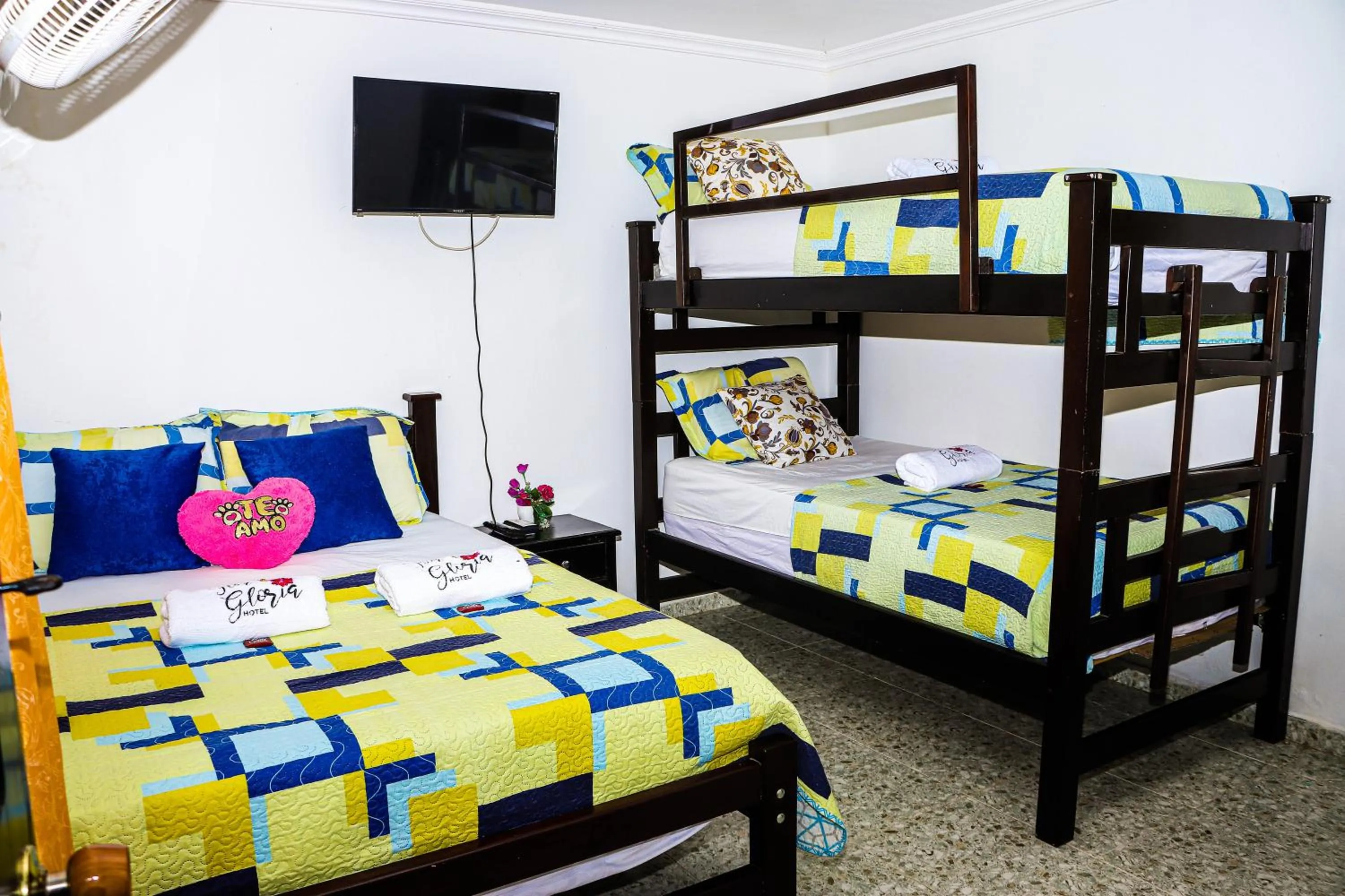 Bedroom, Bed in Cabaña Flor Gloria