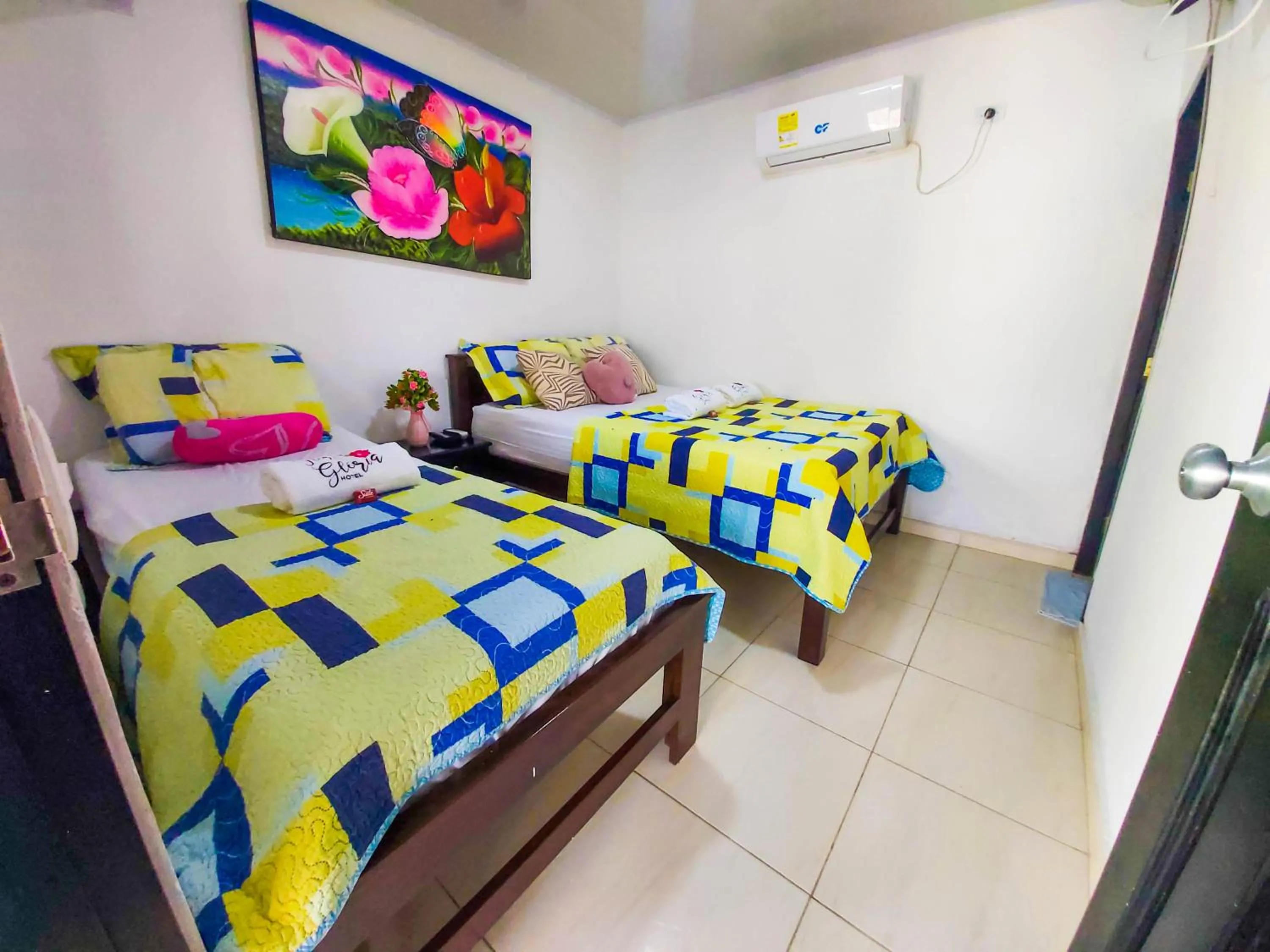 Bedroom, Bed in Cabaña Flor Gloria