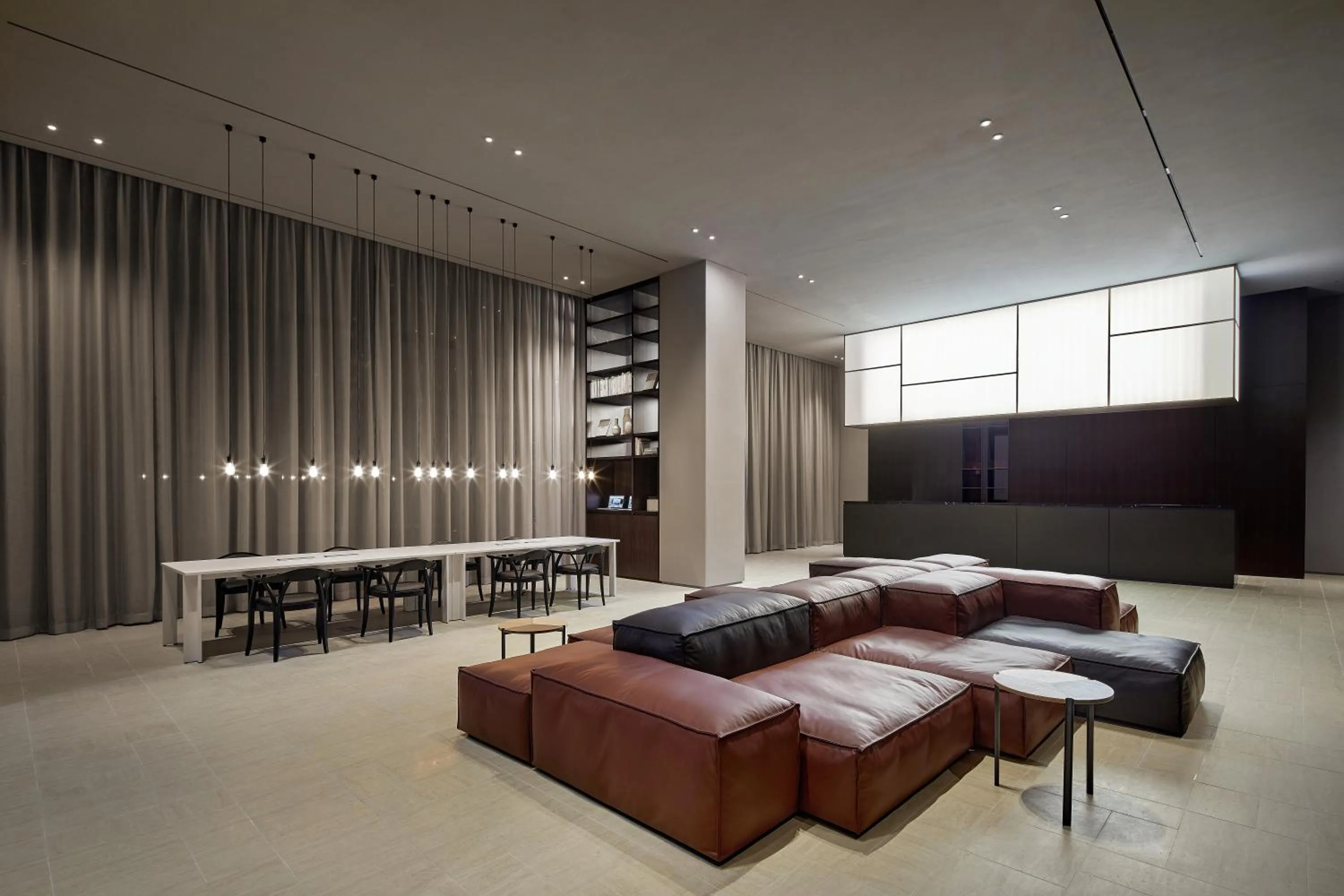 Lobby or reception, Bed in Shilla Stay Busan Gimhae Airport - Noksan