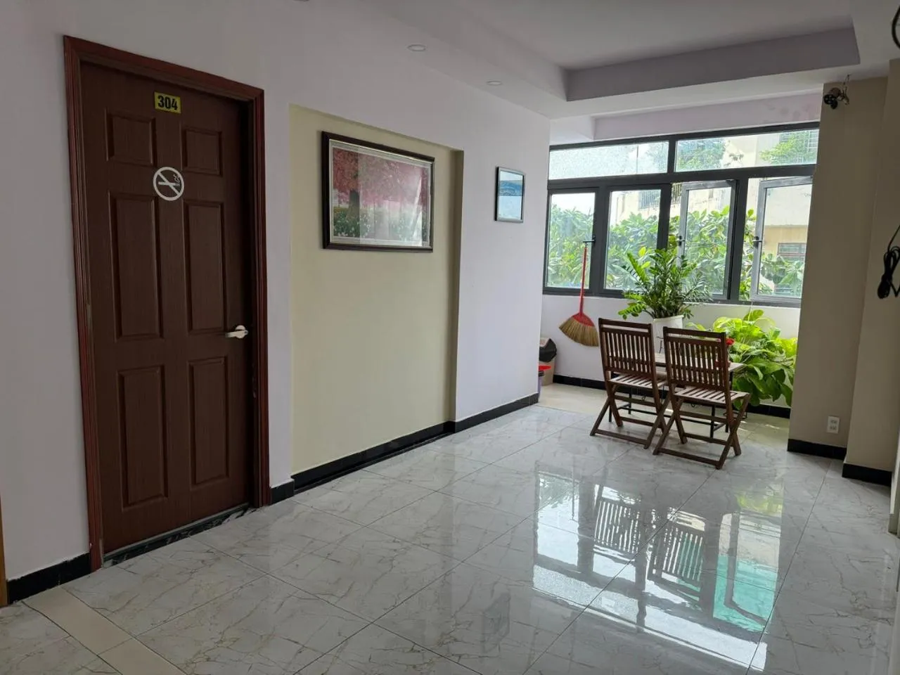 Seating area in Bờ Sông Hotel