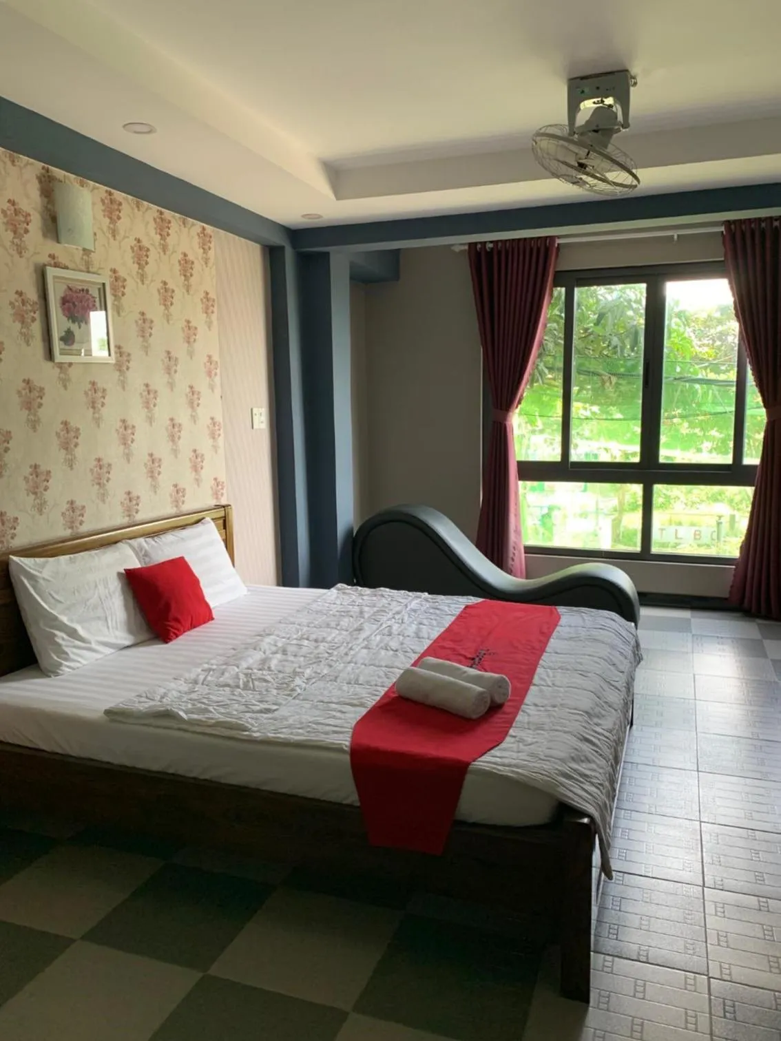 Bedroom, Bed in Bờ Sông Hotel