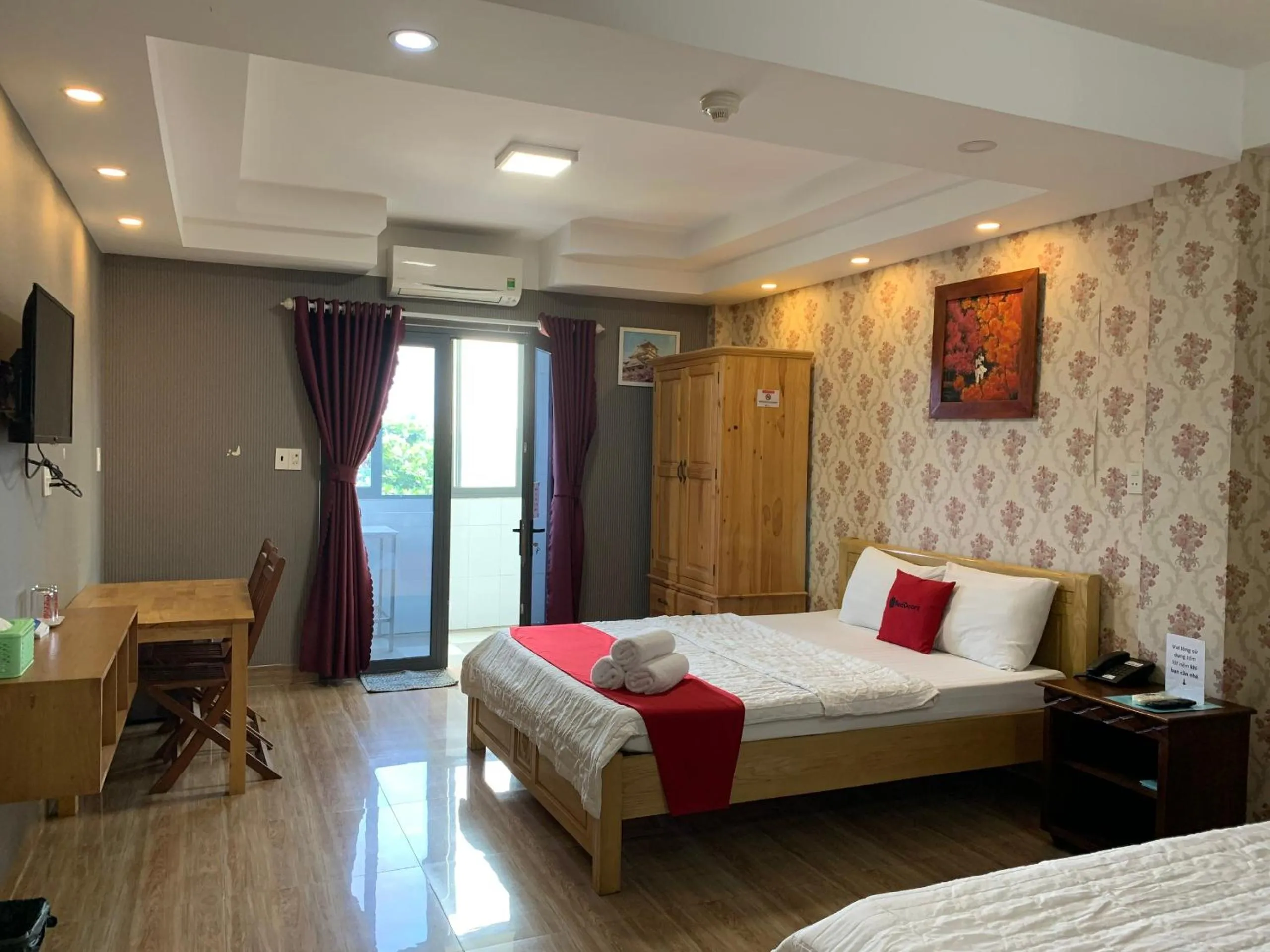 Bedroom, Bed in Bờ Sông Hotel