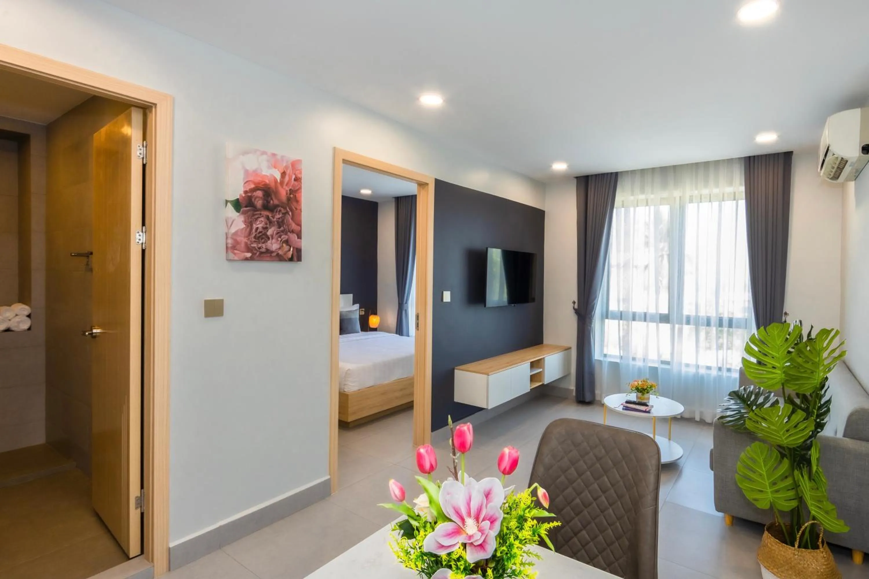 Living room in SS Hotel & Residence