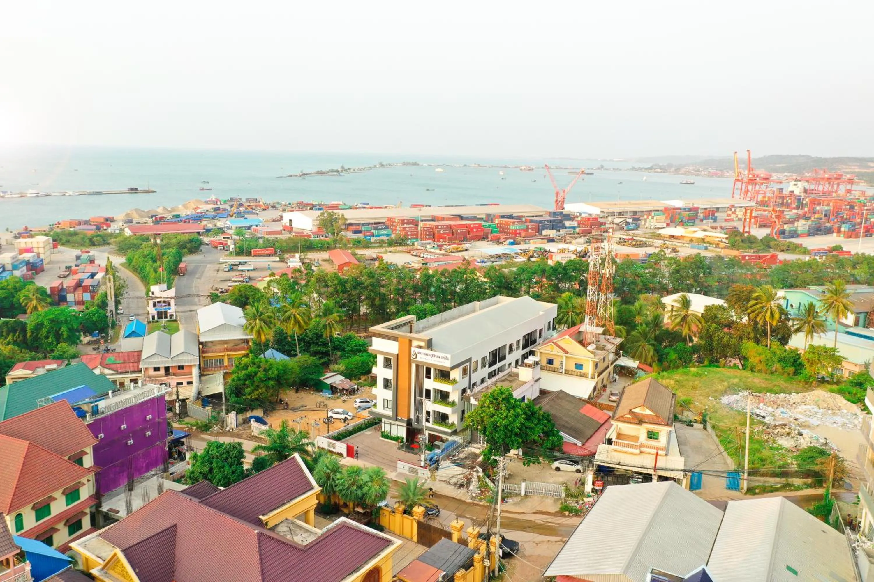 Bird's eye view in SS Hotel & Residence