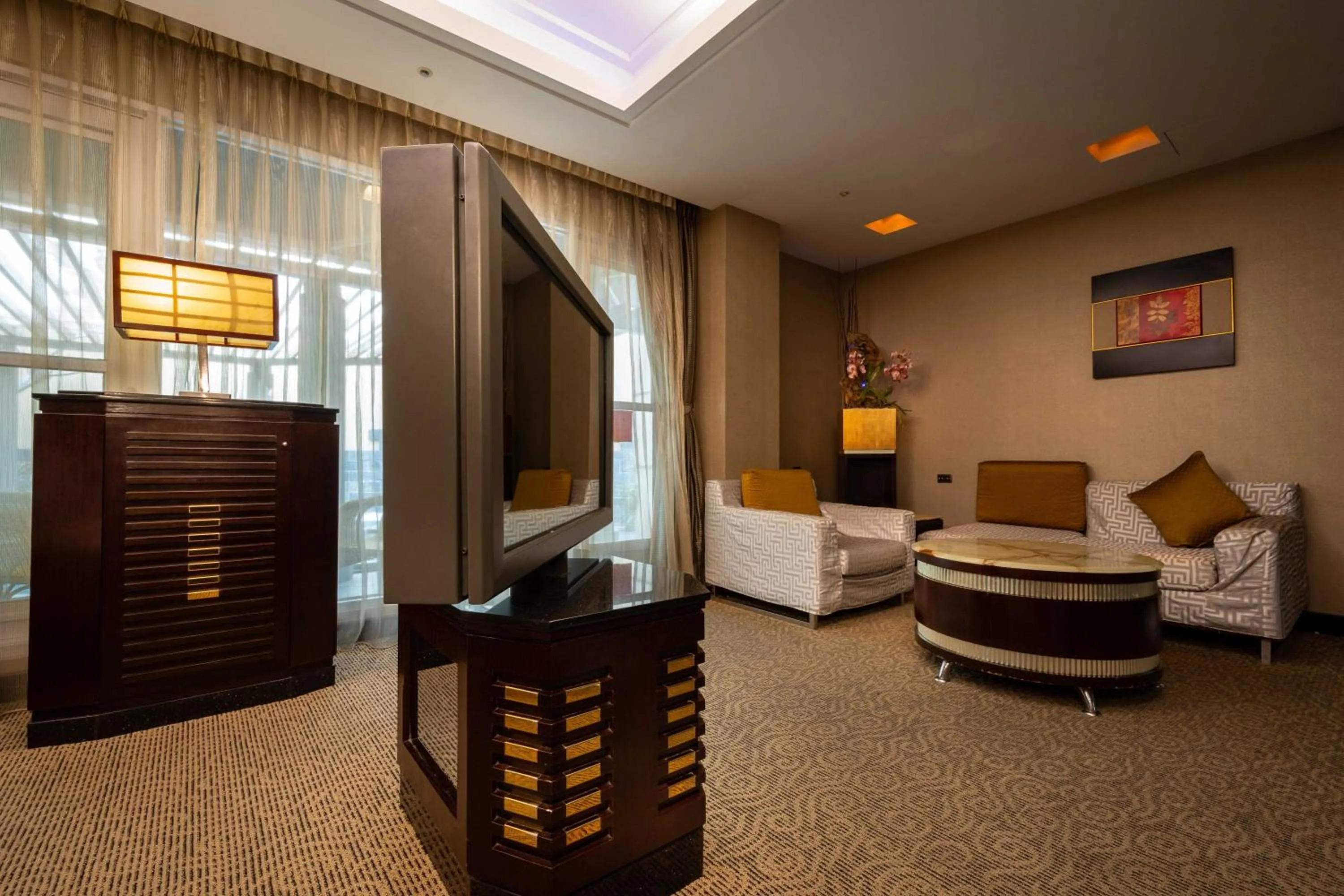 Seating area in In-stone Motel