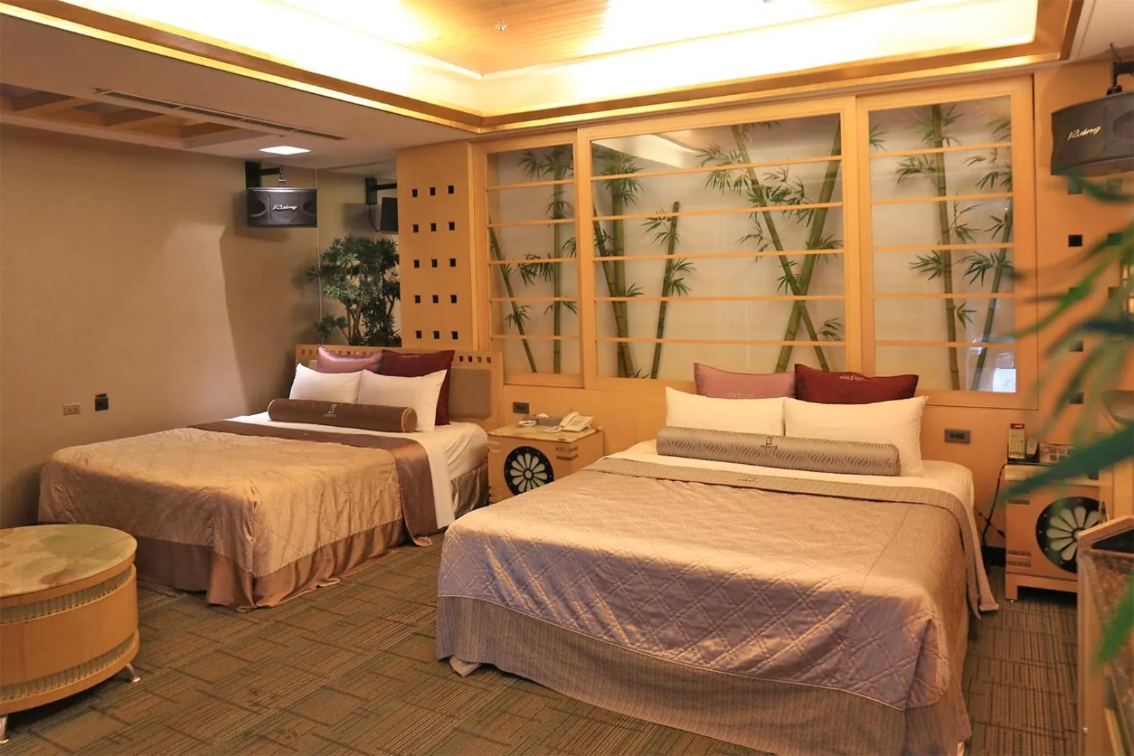 Bed in In-stone Motel