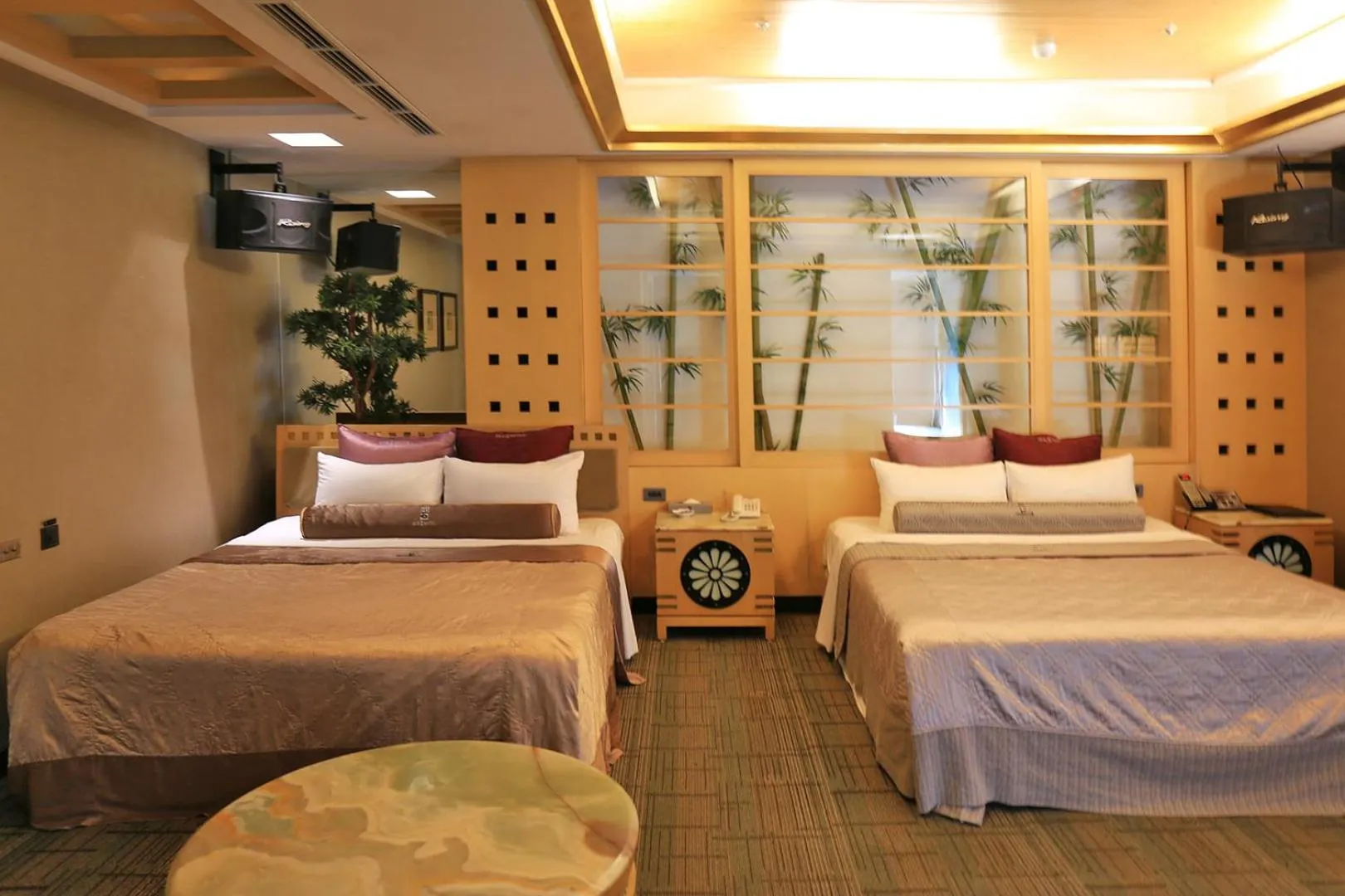 Bed in In-stone Motel