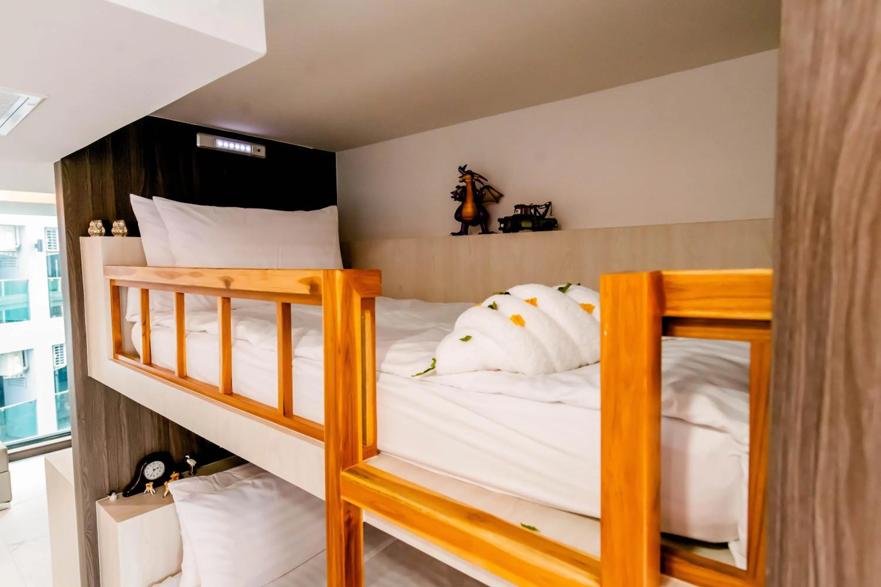 Bed in The Proud Hotel Pattaya - SHA Certified