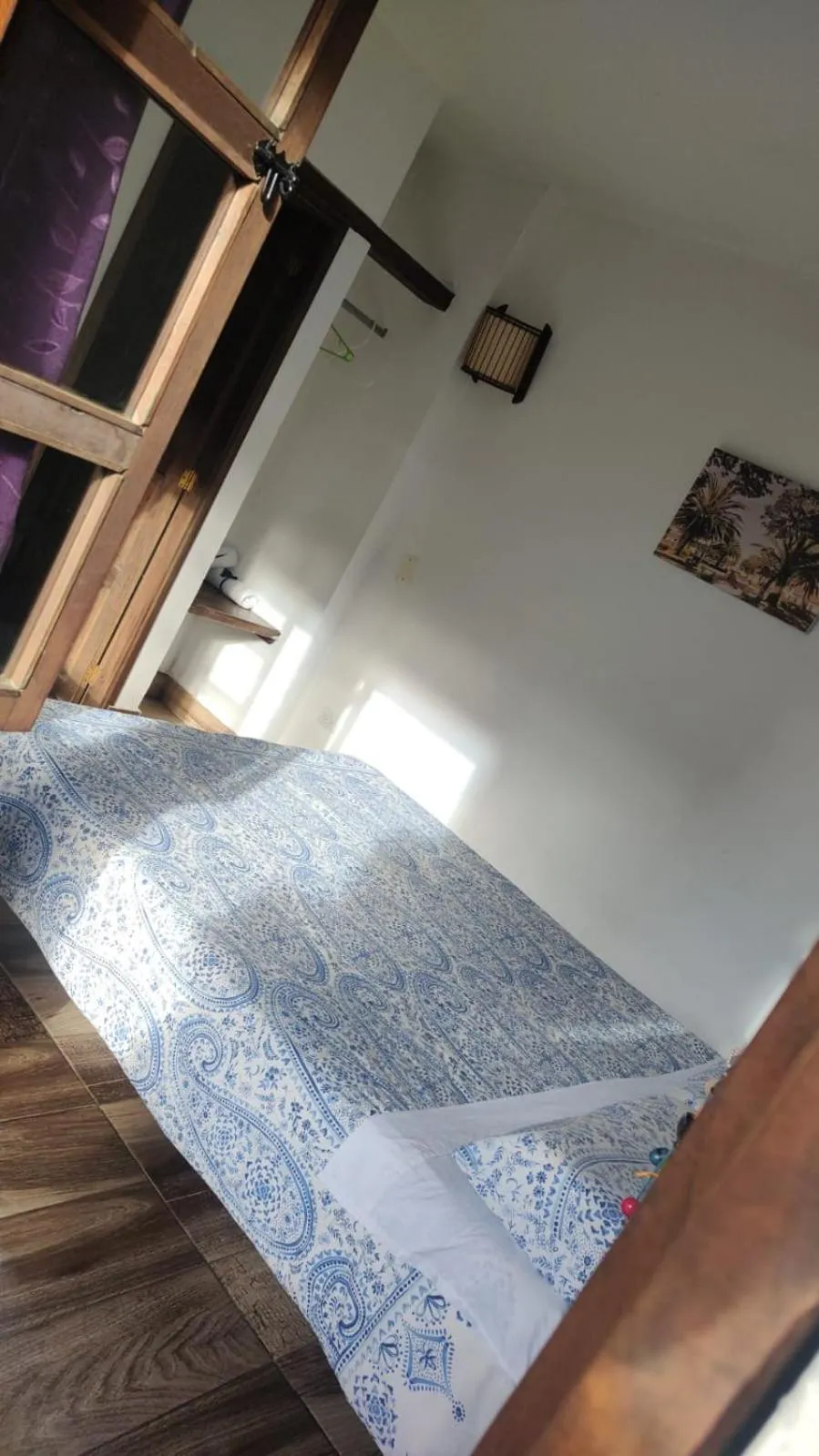Bed in Hostal Rana