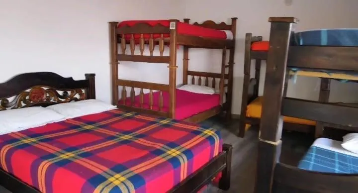 Bed in Hostal Rana