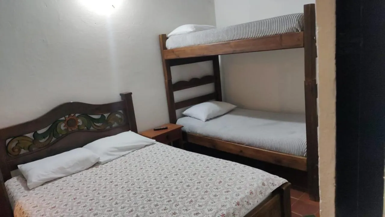 Bed in Hostal Rana