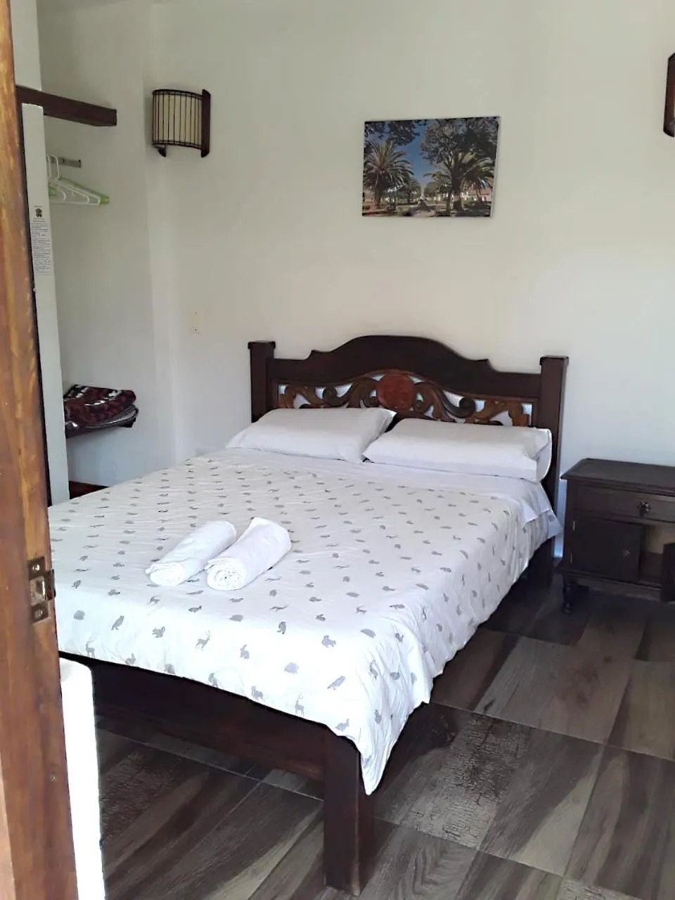 Bed in Hostal Rana