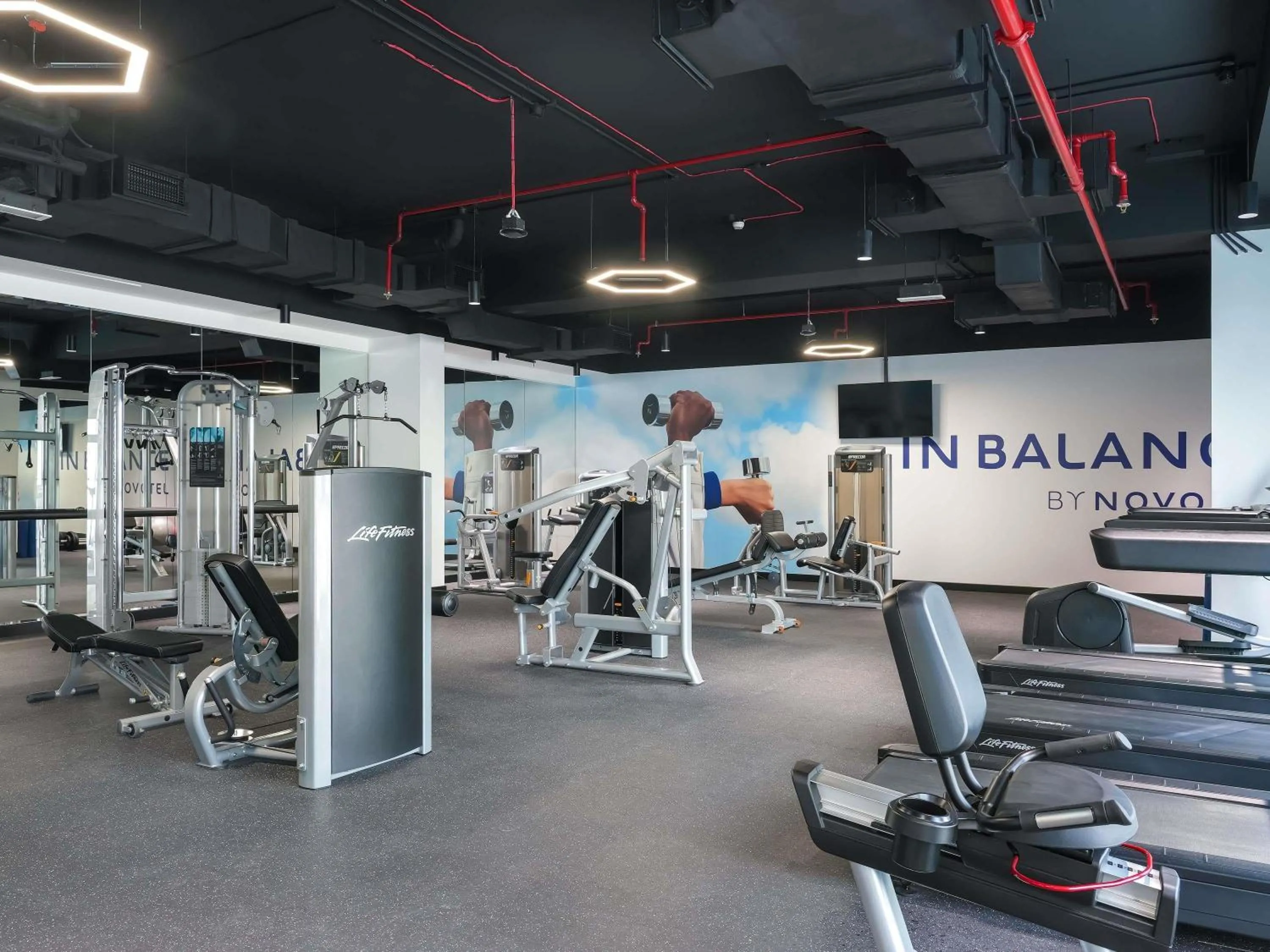 Fitness centre/facilities in Novotel Dubai World Trade Centre