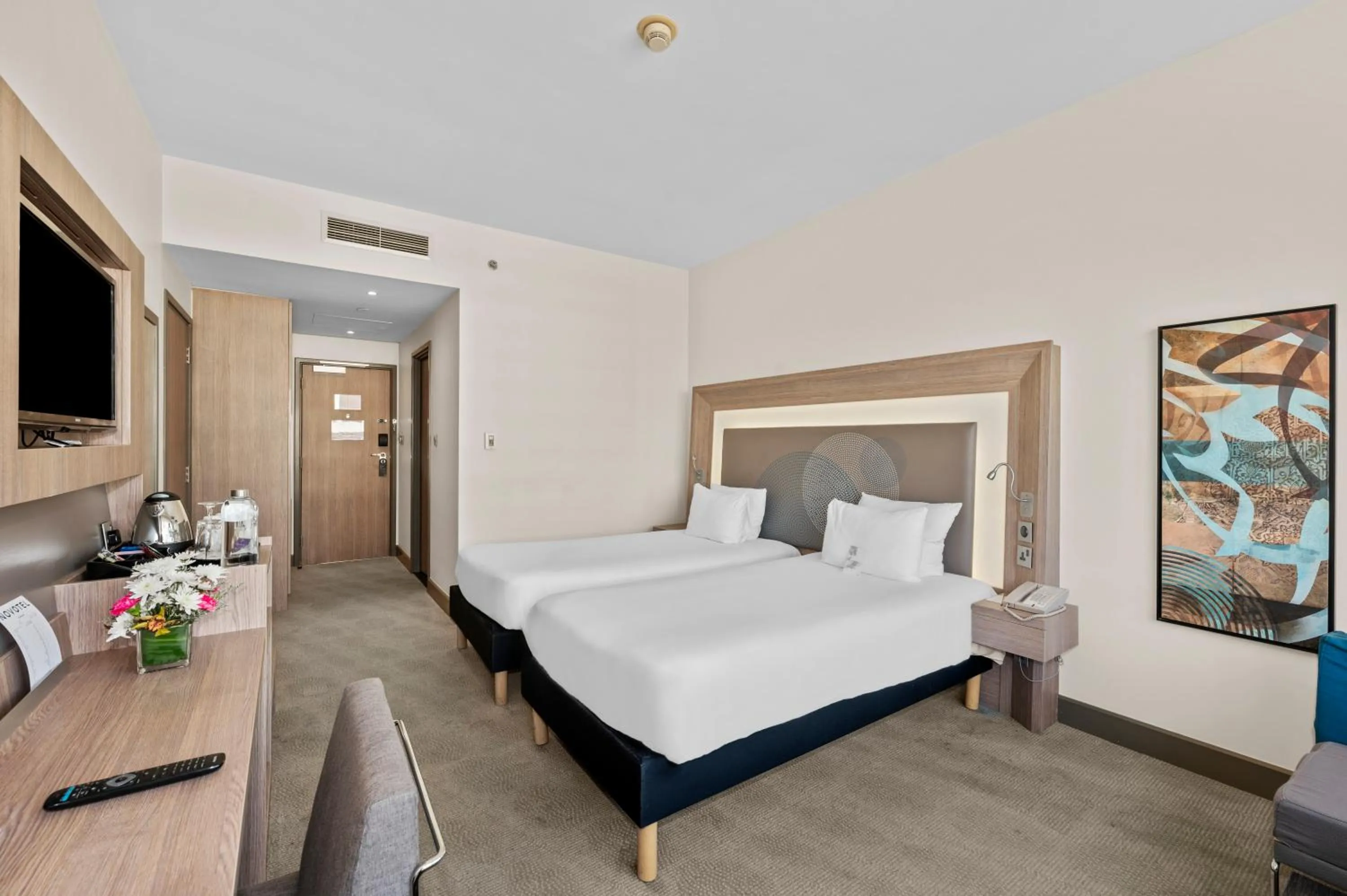 Bedroom, Bed in Novotel Dubai World Trade Centre