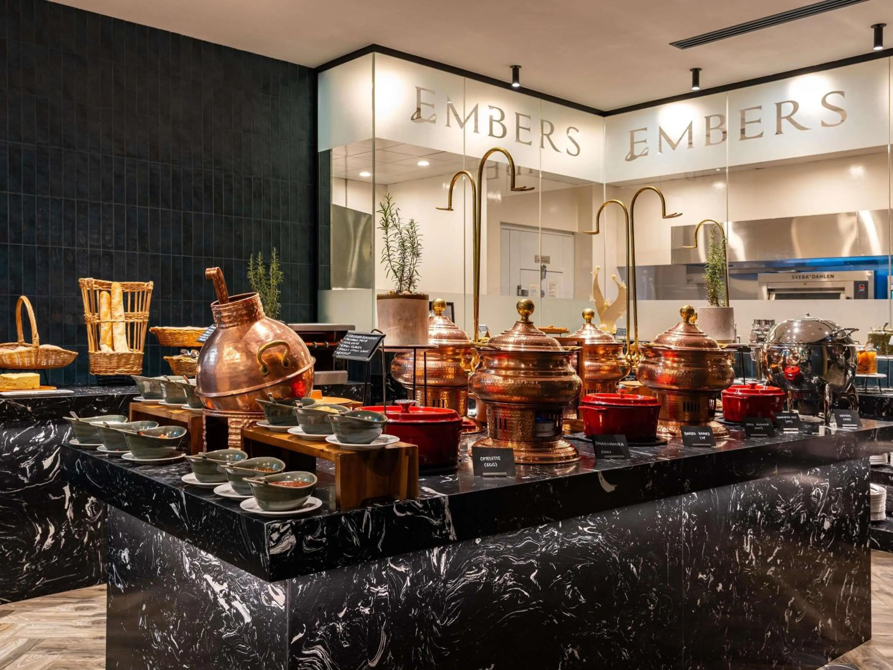 Breakfast in Novotel Dubai World Trade Centre