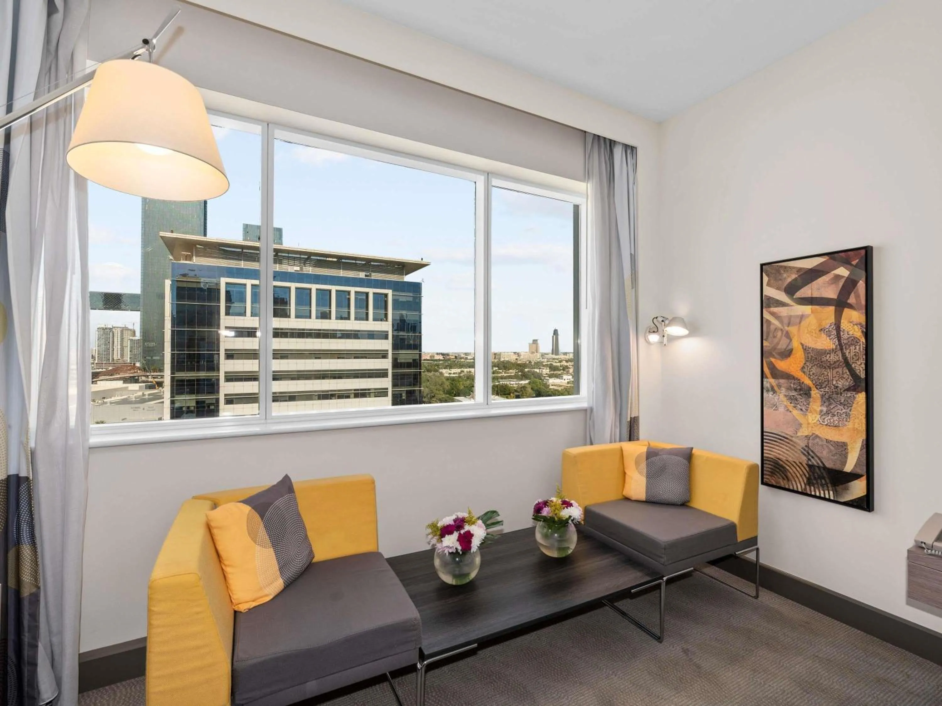Bedroom in Novotel Dubai World Trade Centre