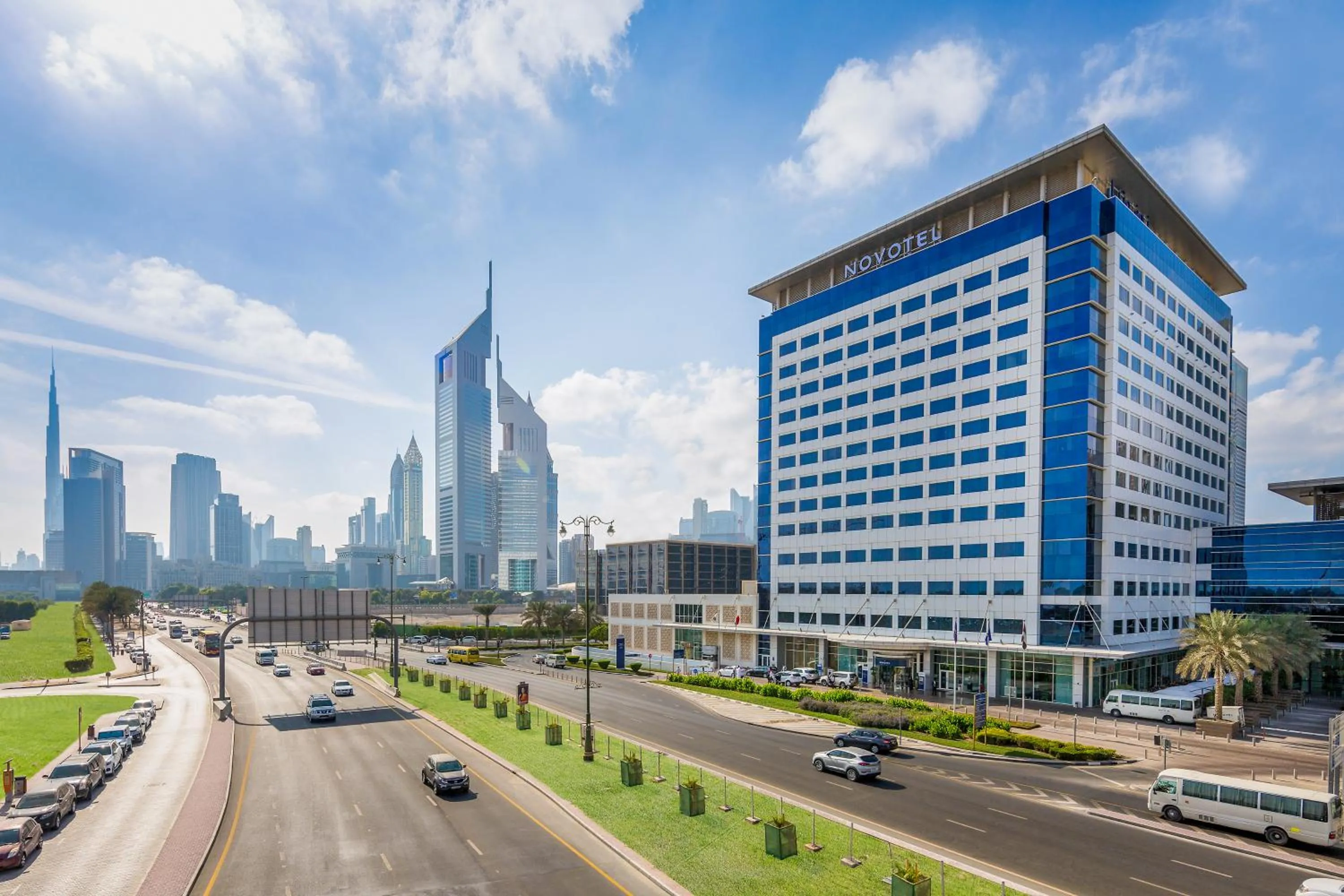 Property building in Novotel Dubai World Trade Centre
