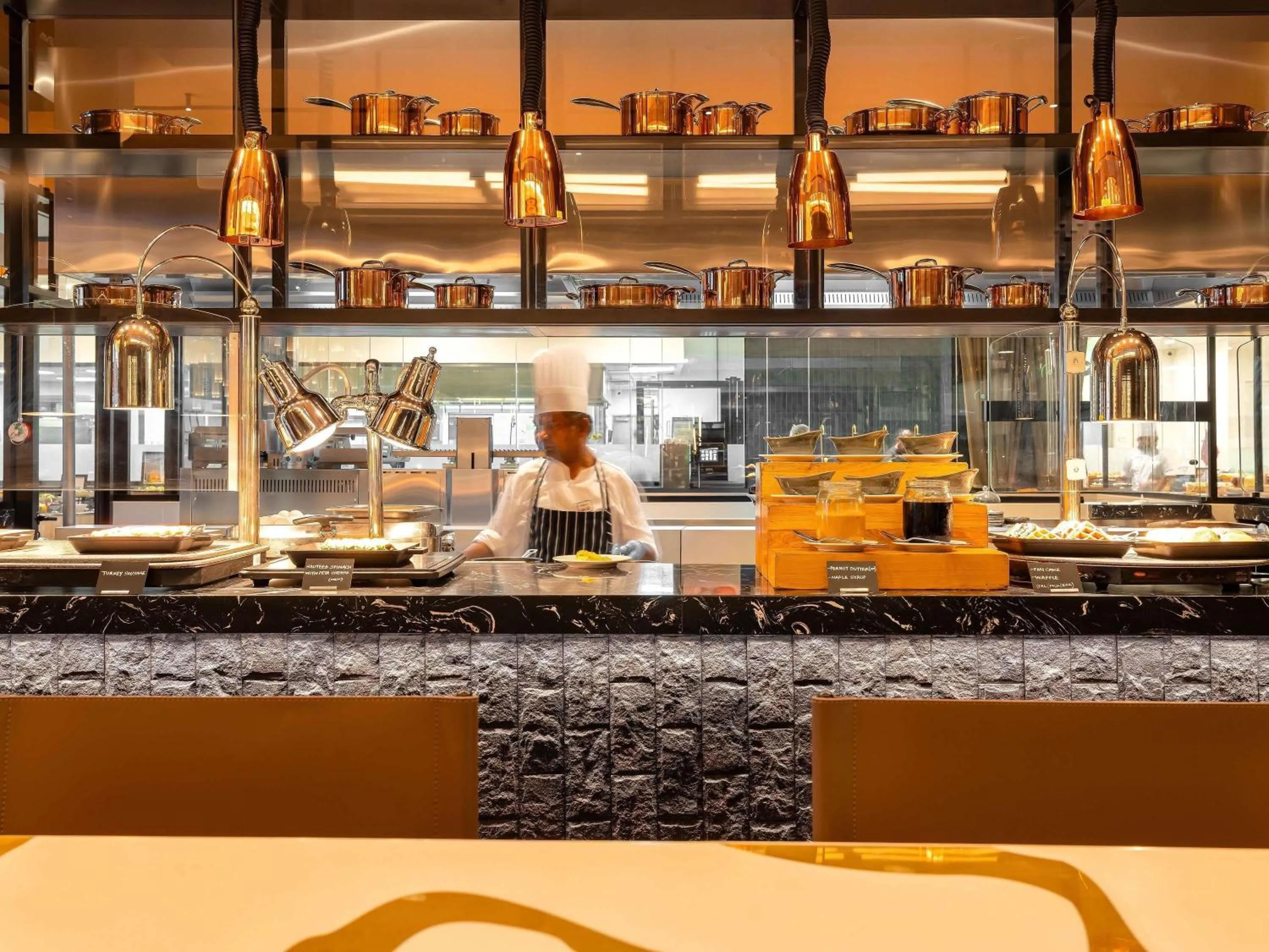 Breakfast in Novotel Dubai World Trade Centre