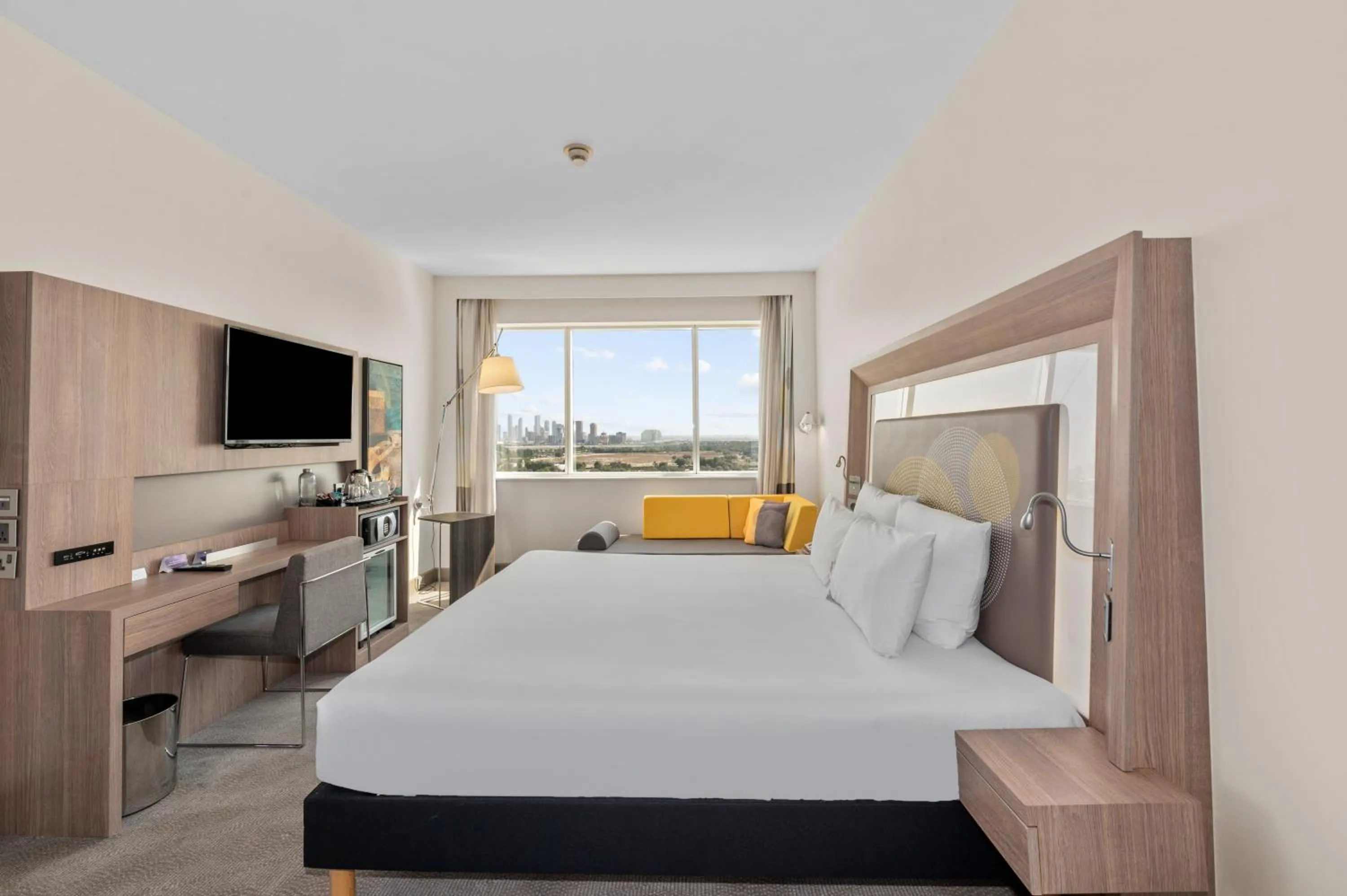 Bedroom, Bed in Novotel Dubai World Trade Centre