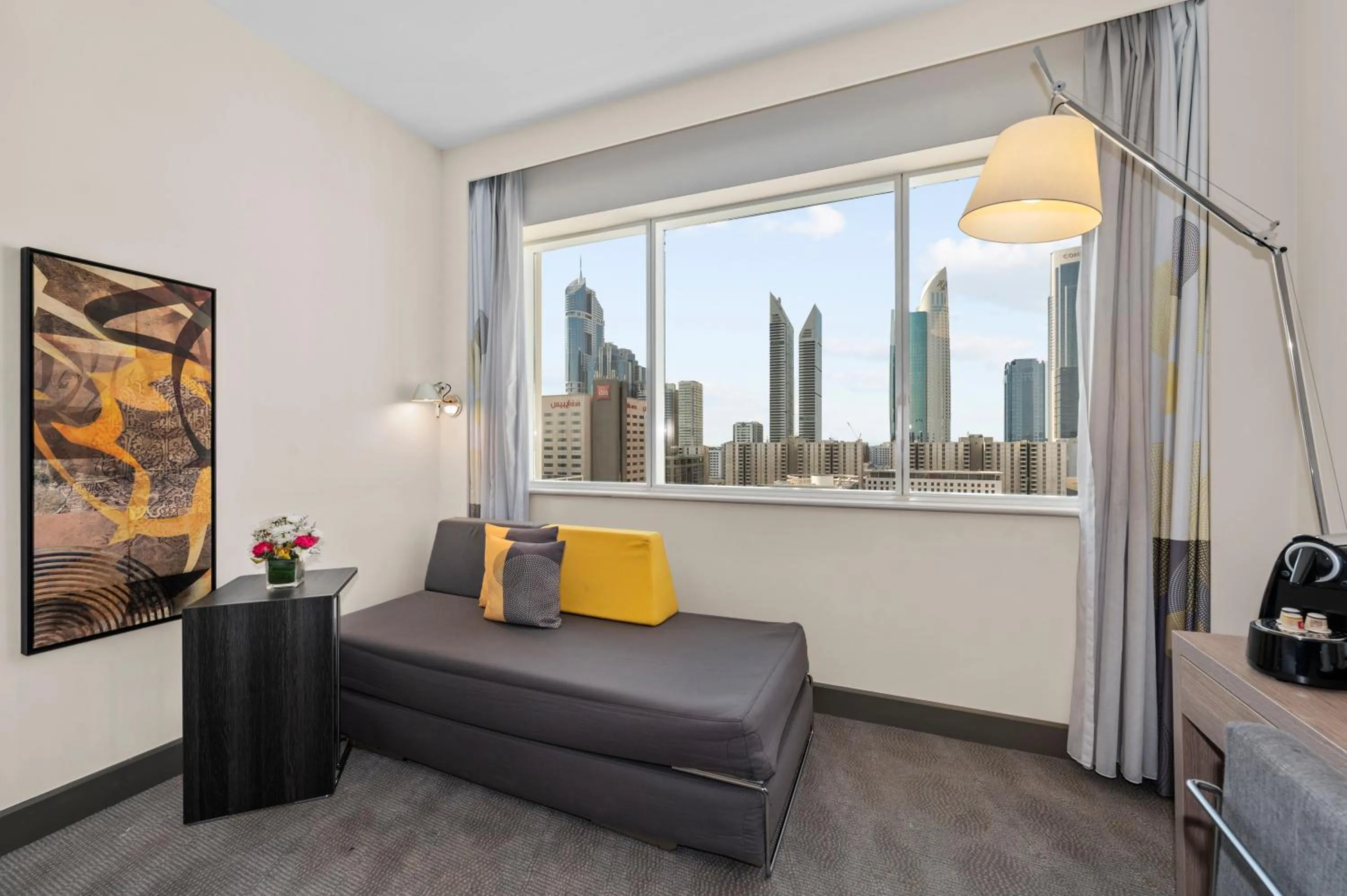 View (from property/room) in Novotel Dubai World Trade Centre