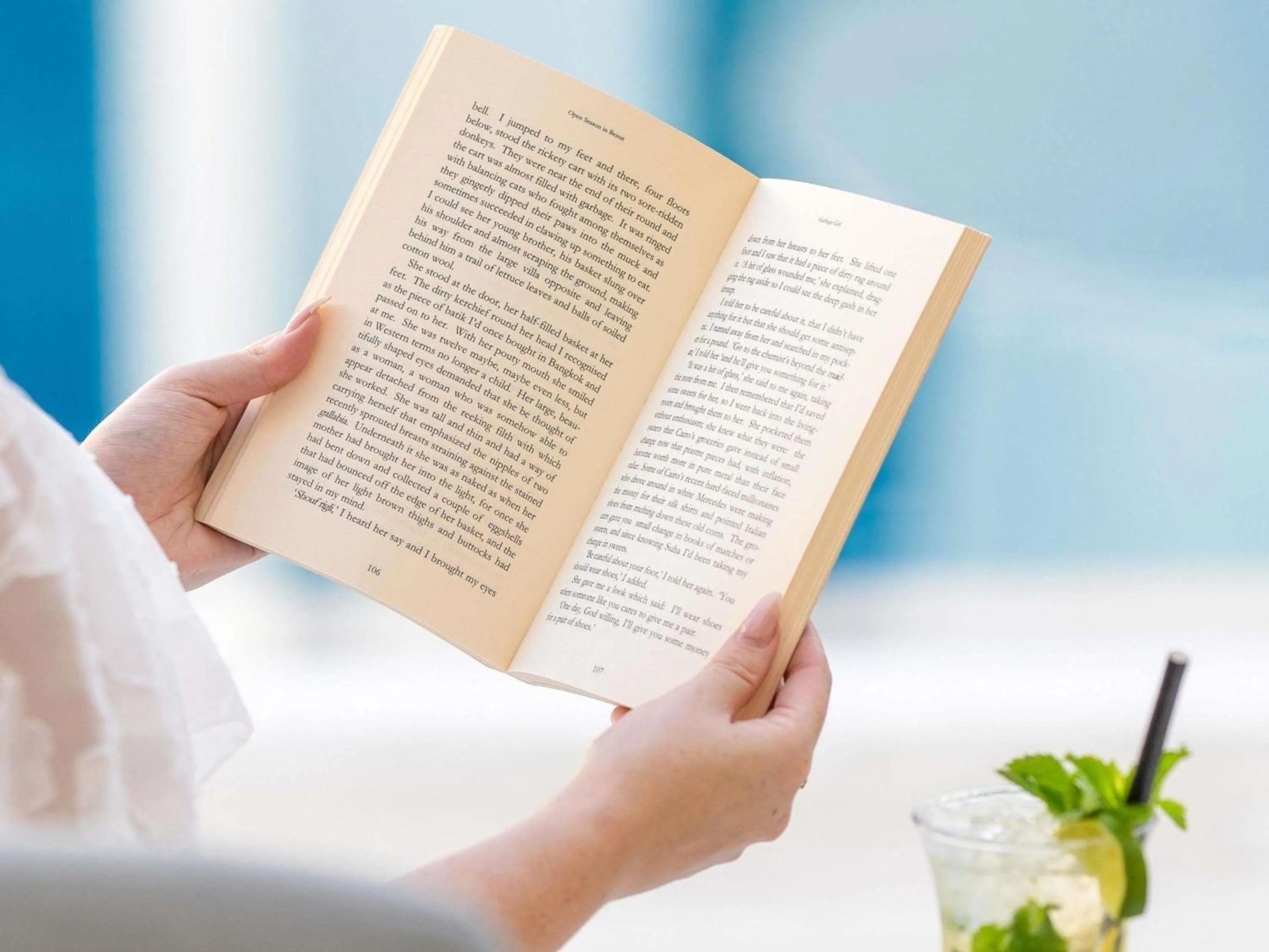 Pool view in Novotel Dubai World Trade Centre