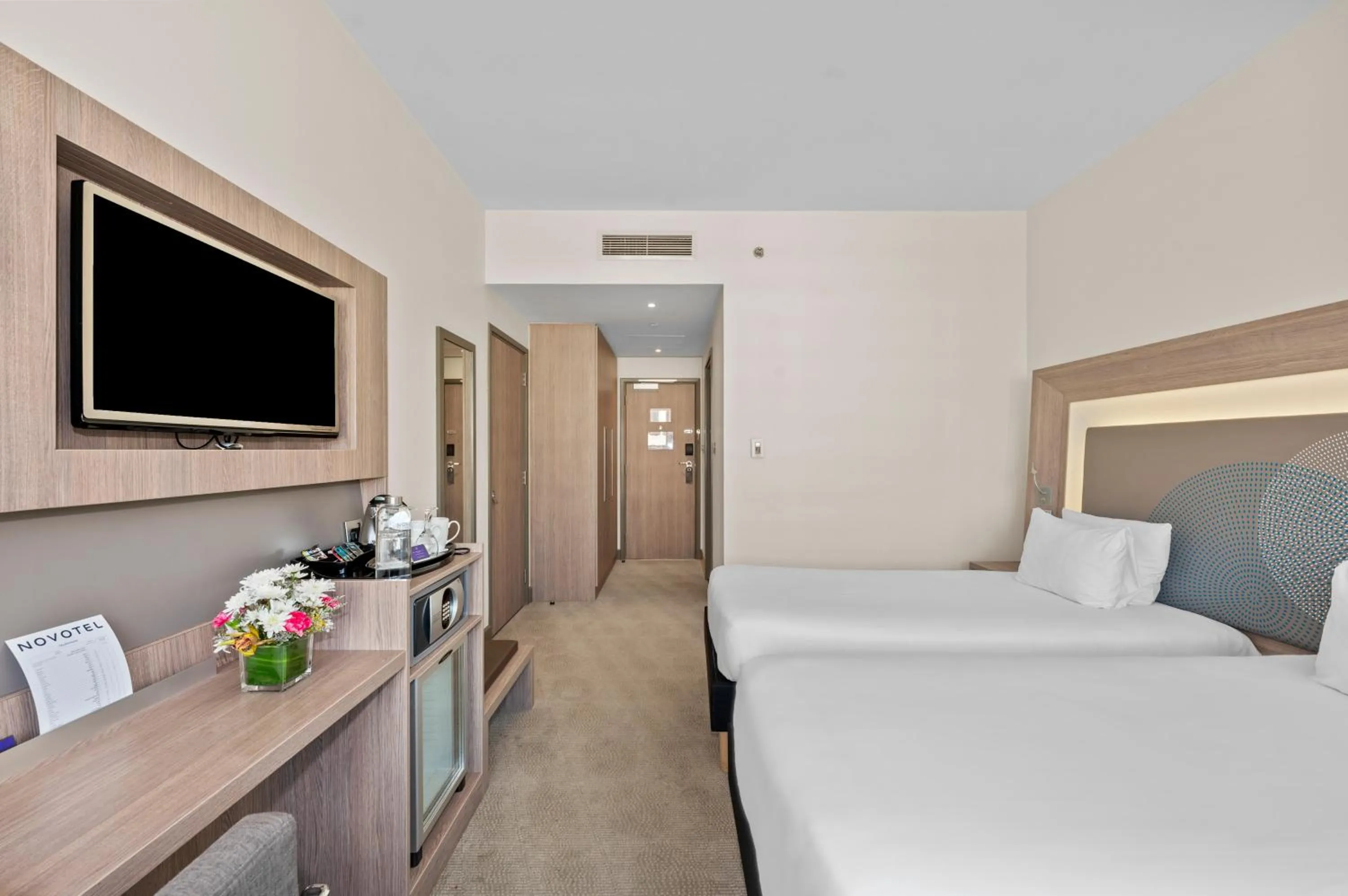 Bedroom, Bed in Novotel Dubai World Trade Centre