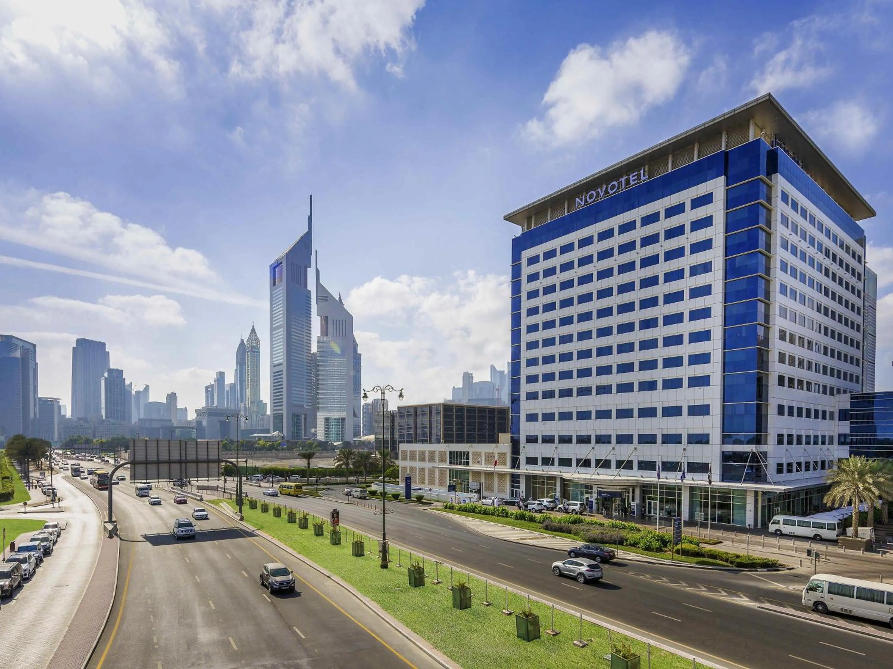 Property building in Novotel Dubai World Trade Centre