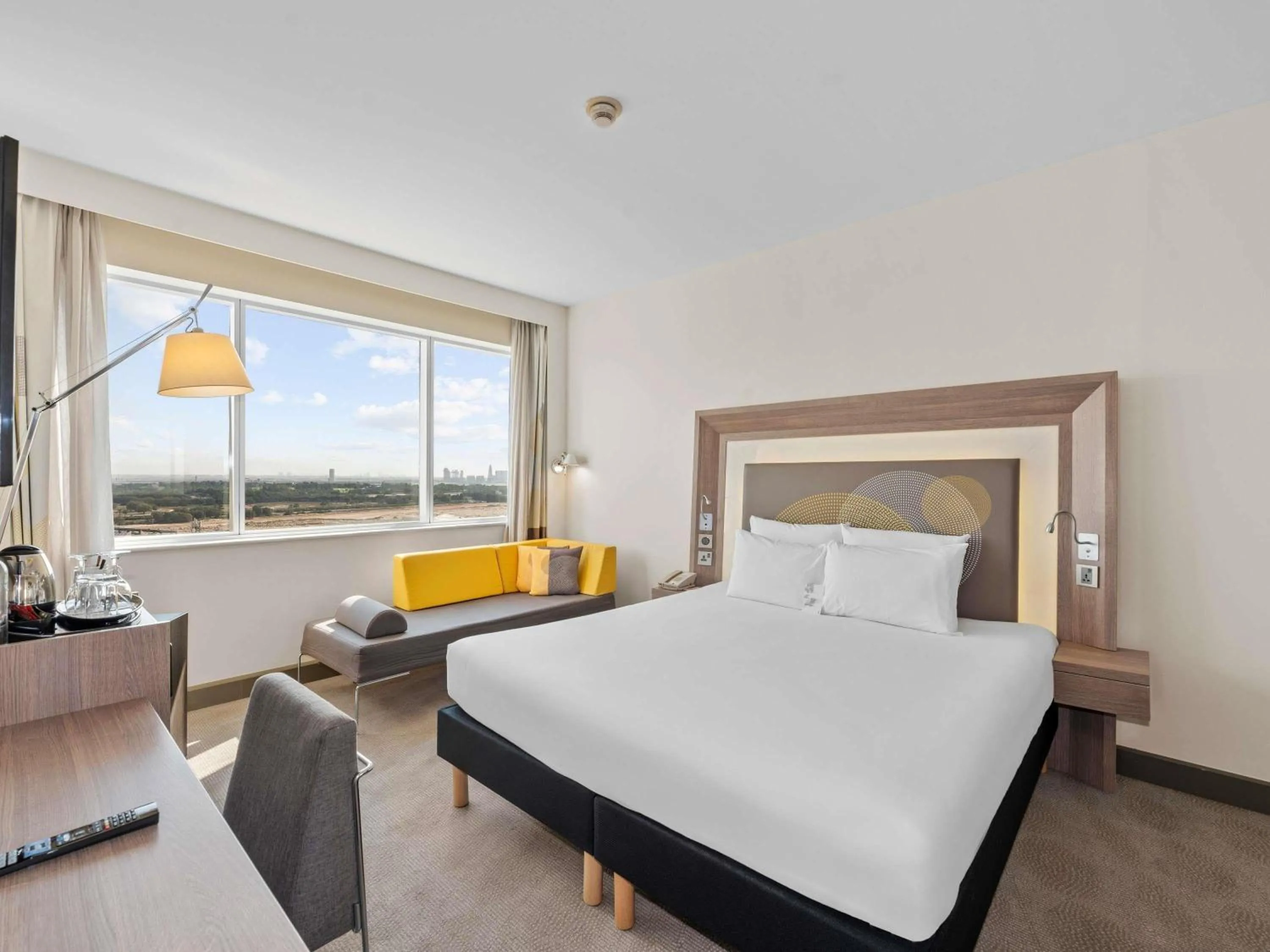 Bedroom, Bed in Novotel Dubai World Trade Centre