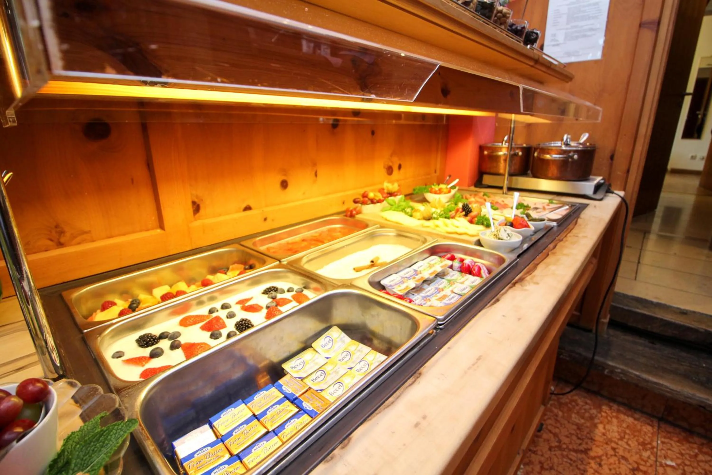 Food and drinks in Hotel Heigl