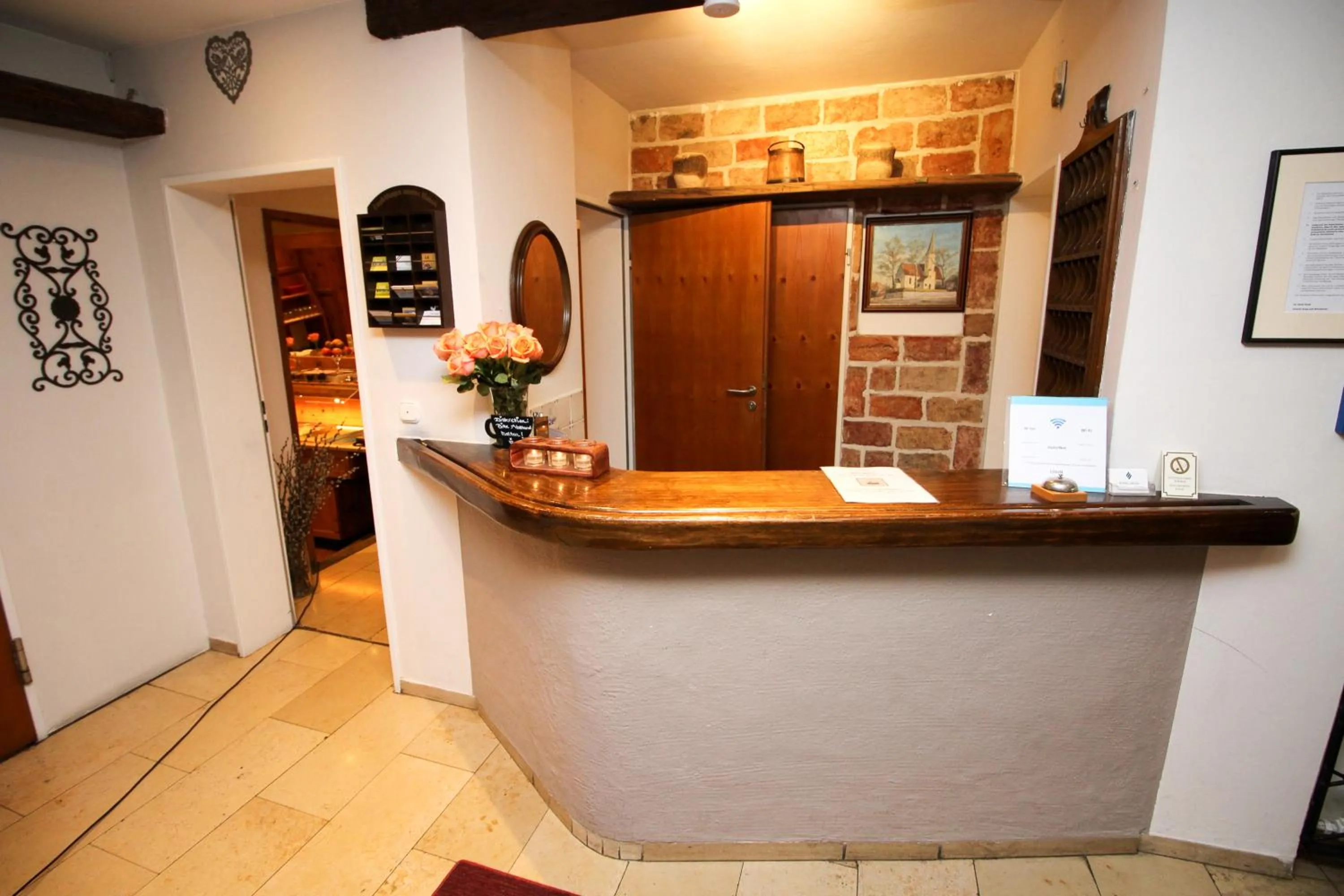 Lobby or reception in Hotel Heigl