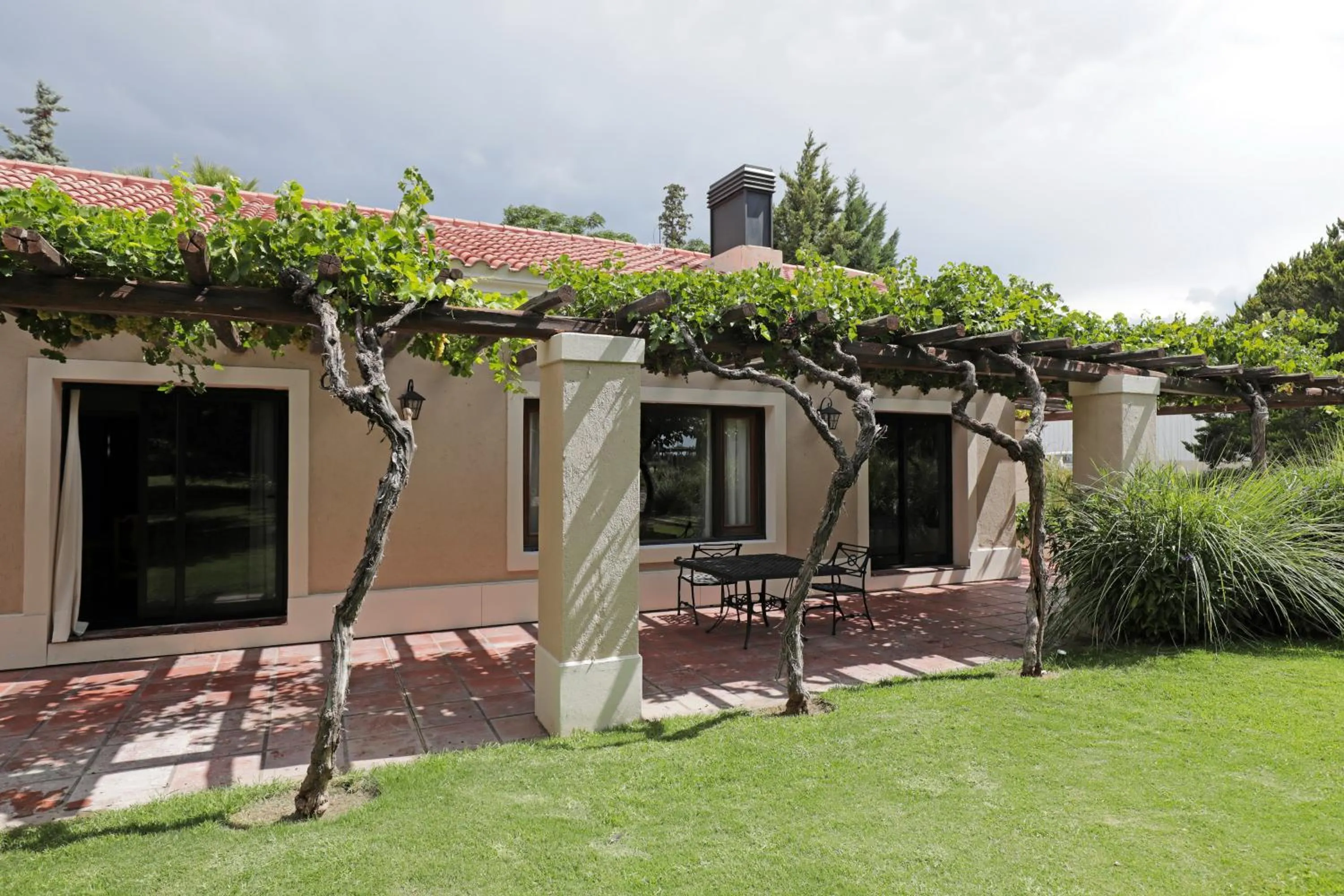 Patio in Casa Agostino - Luxury wine resort