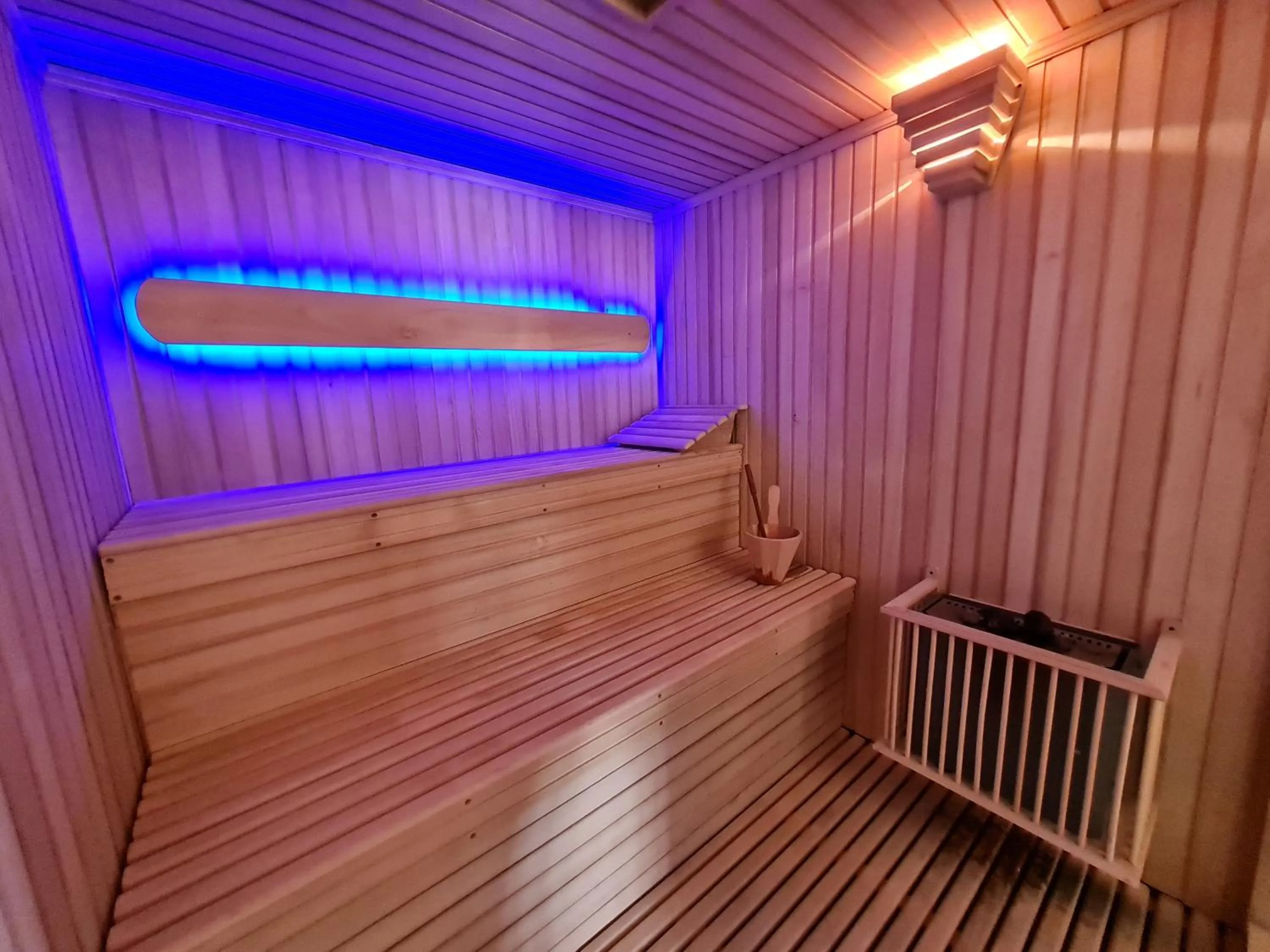 Sauna in Casa Agostino - Luxury wine resort