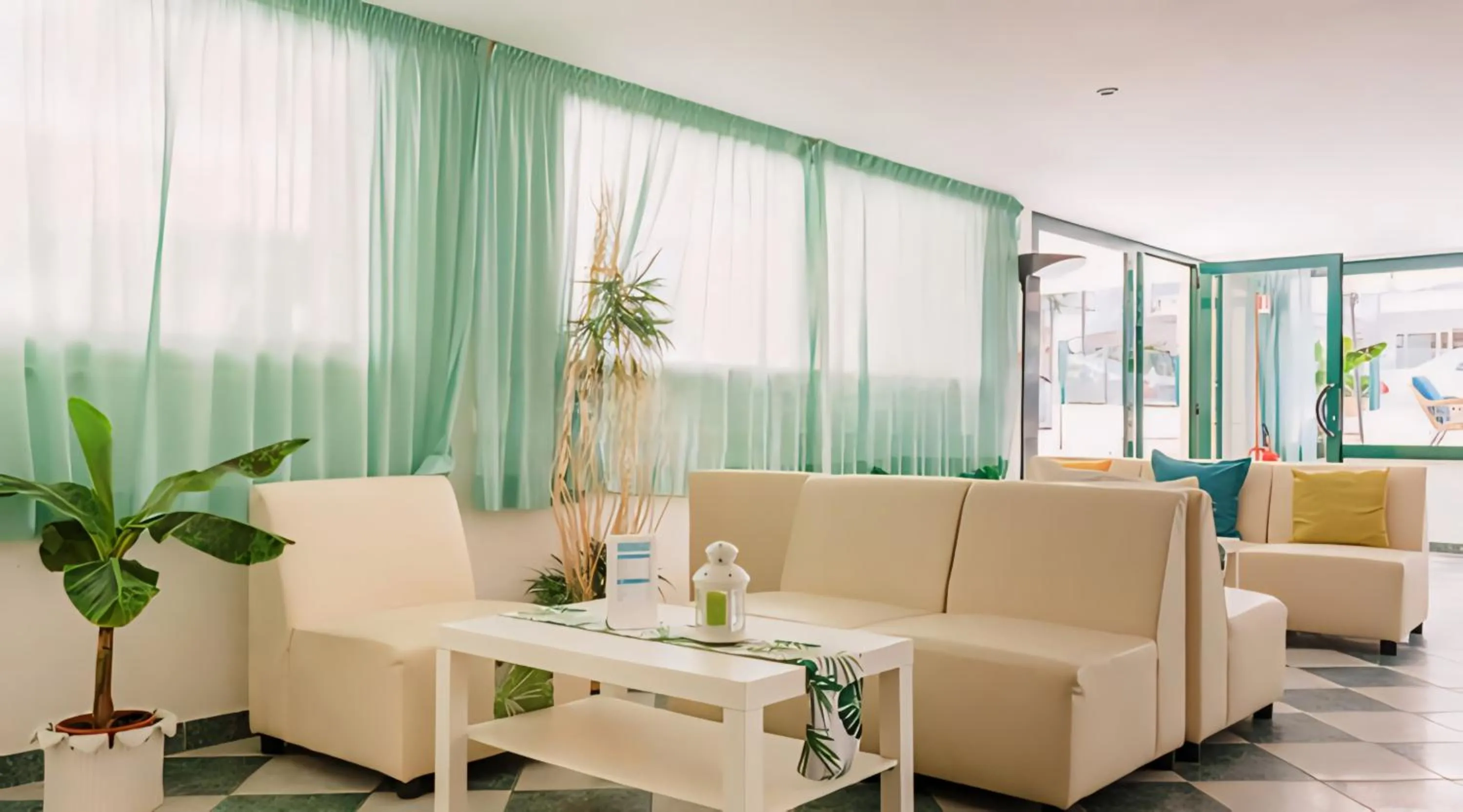 Lobby or reception in Hotel Baltic