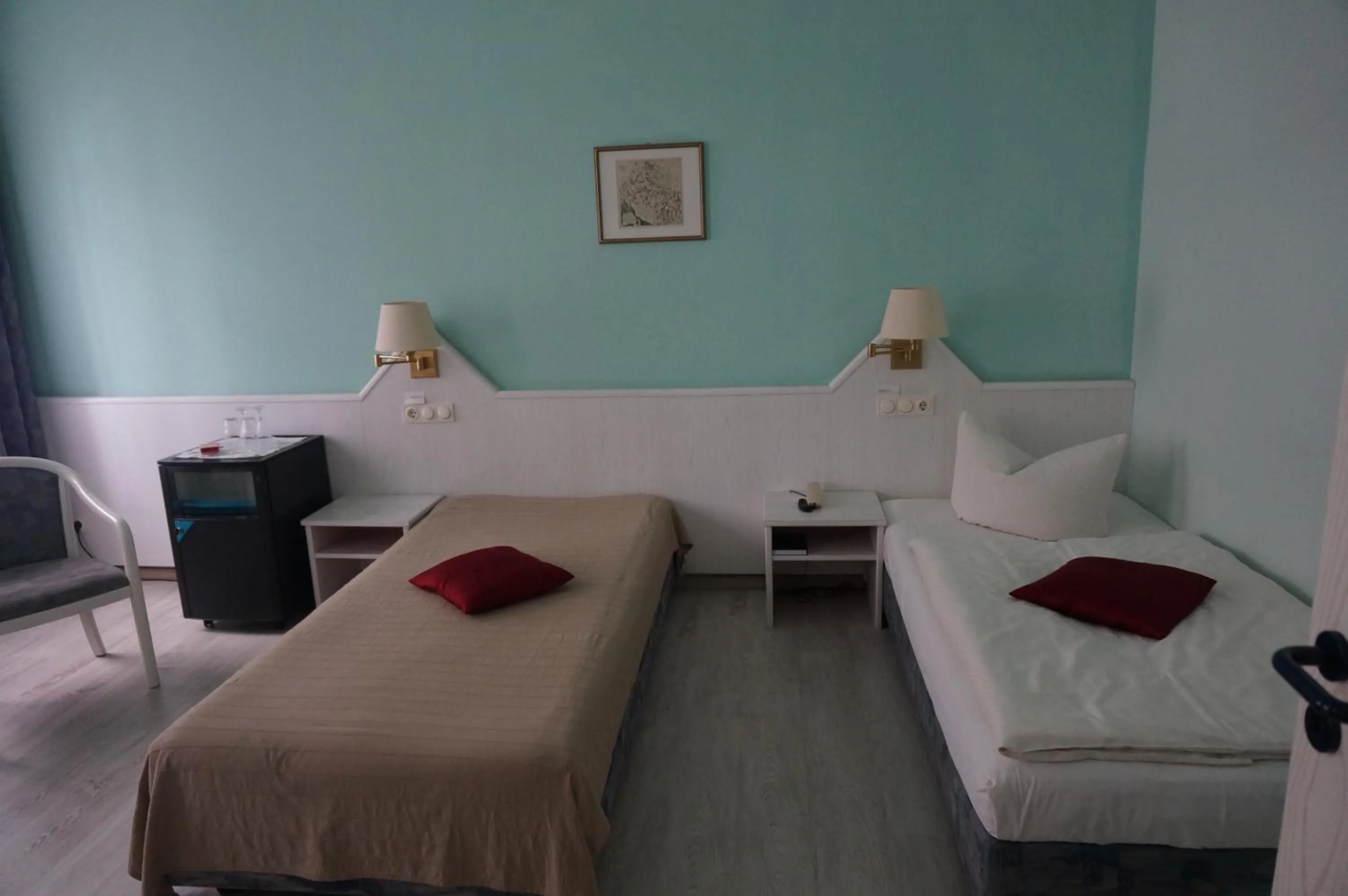 Bed in Hotel Elisenhof