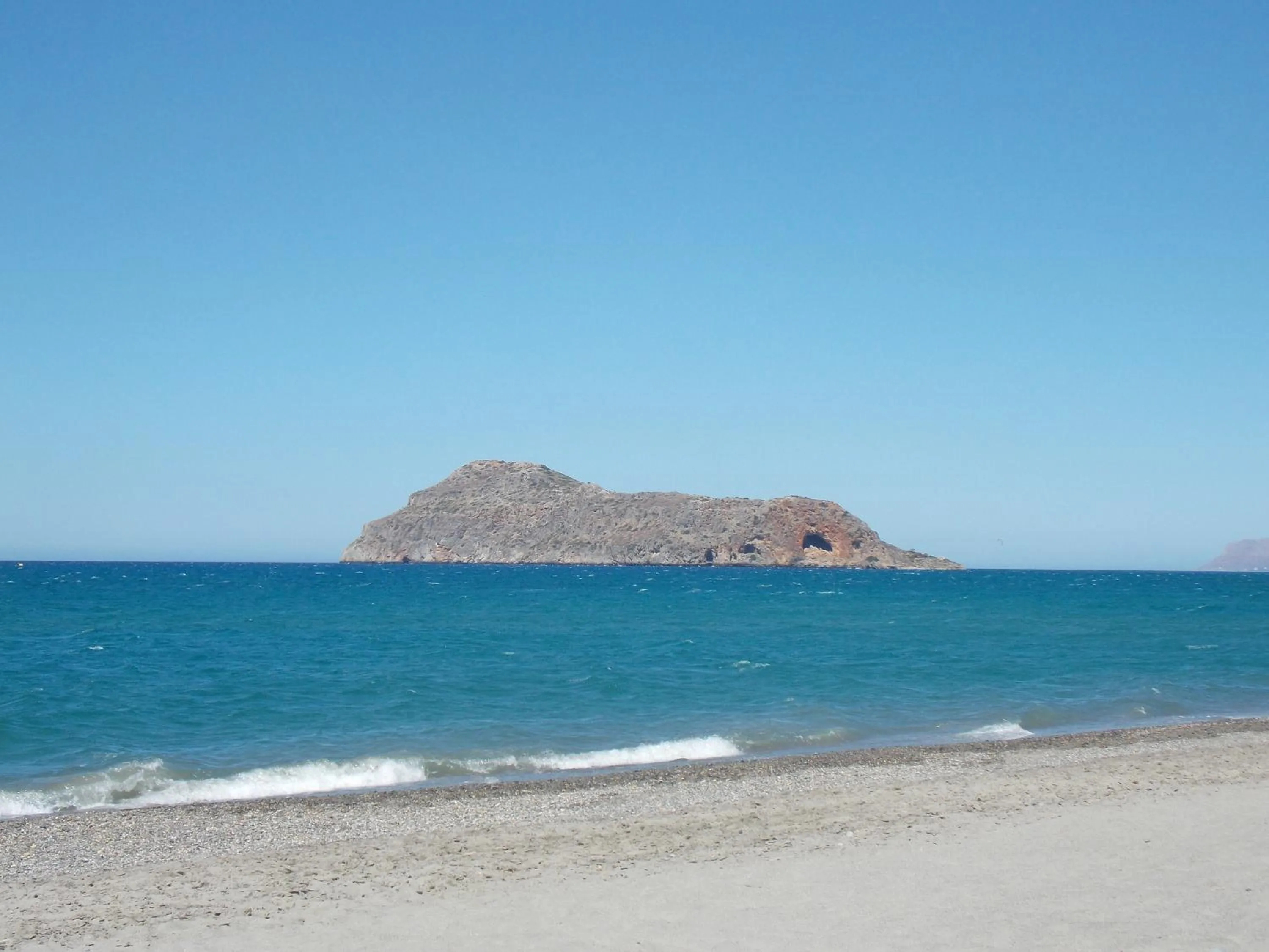 Beach in Lissos Beach