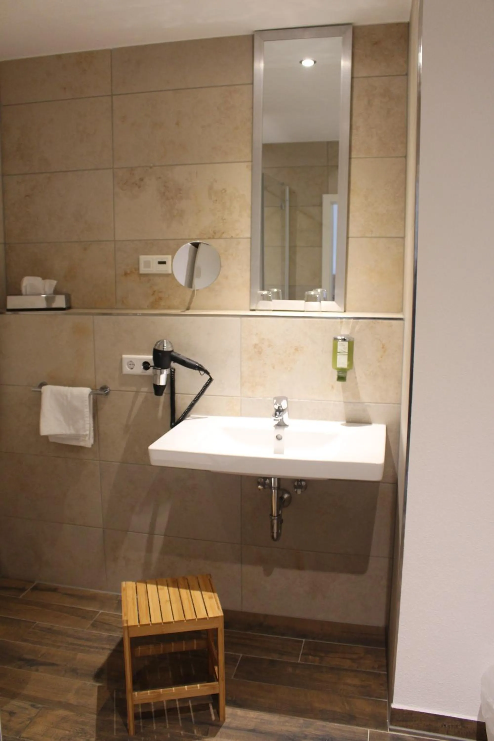 Bathroom in Hotel Häußler