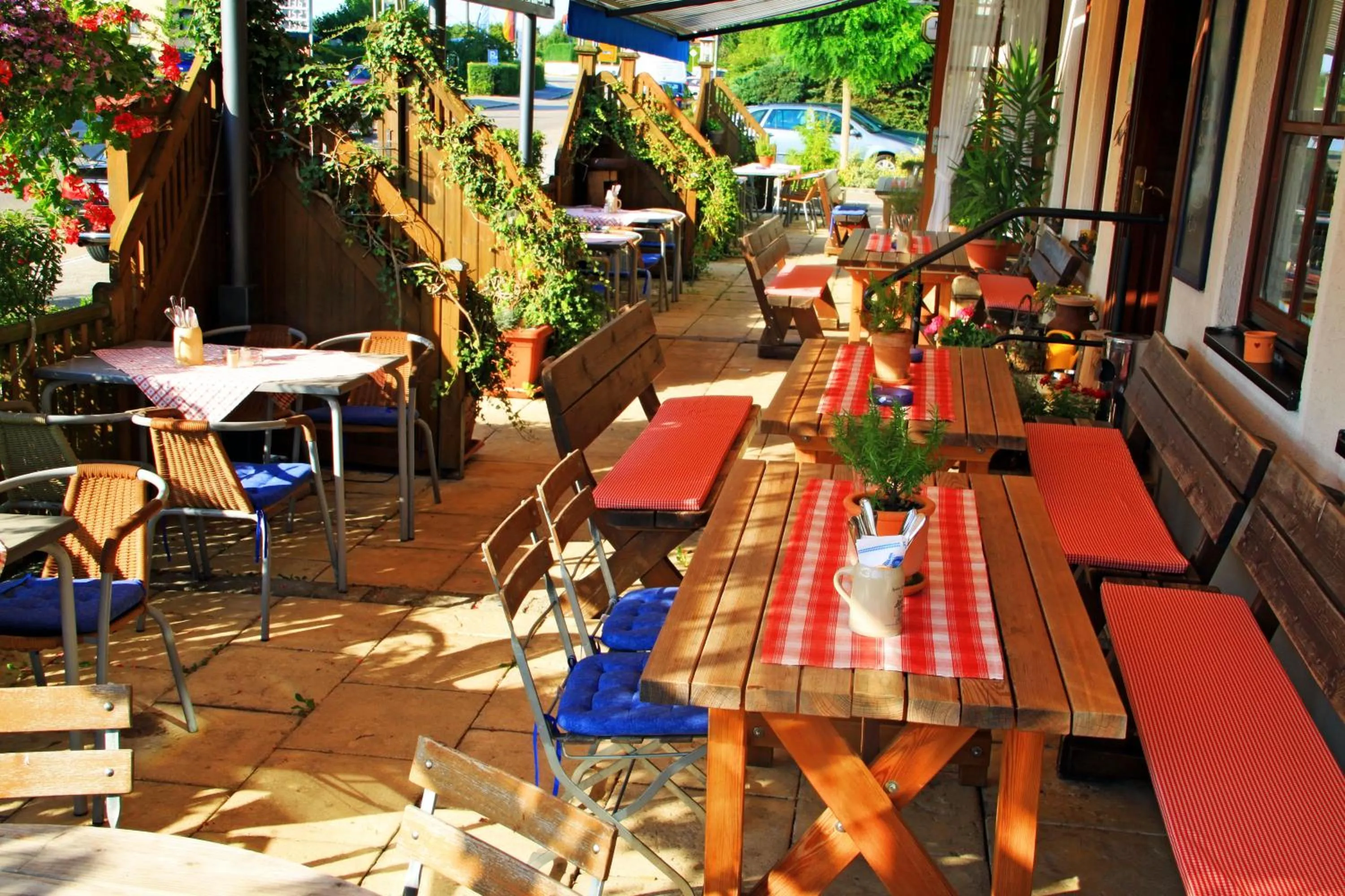 Restaurant/places to eat in Hotel Häußler