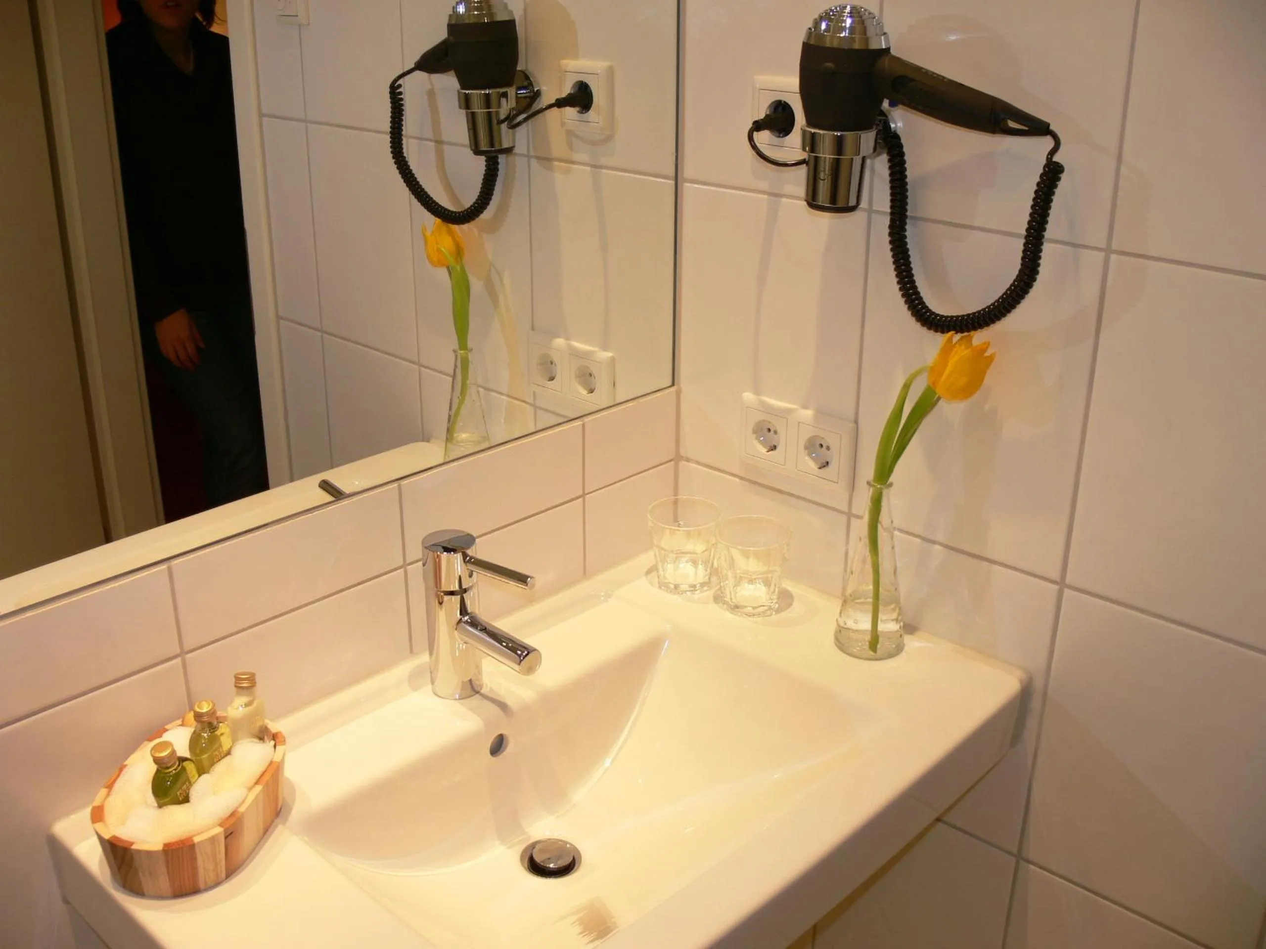 Bathroom in Hotel Häußler