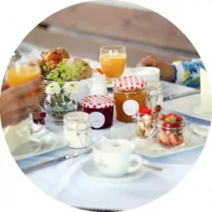 Restaurant/places to eat in Hotel Häußler