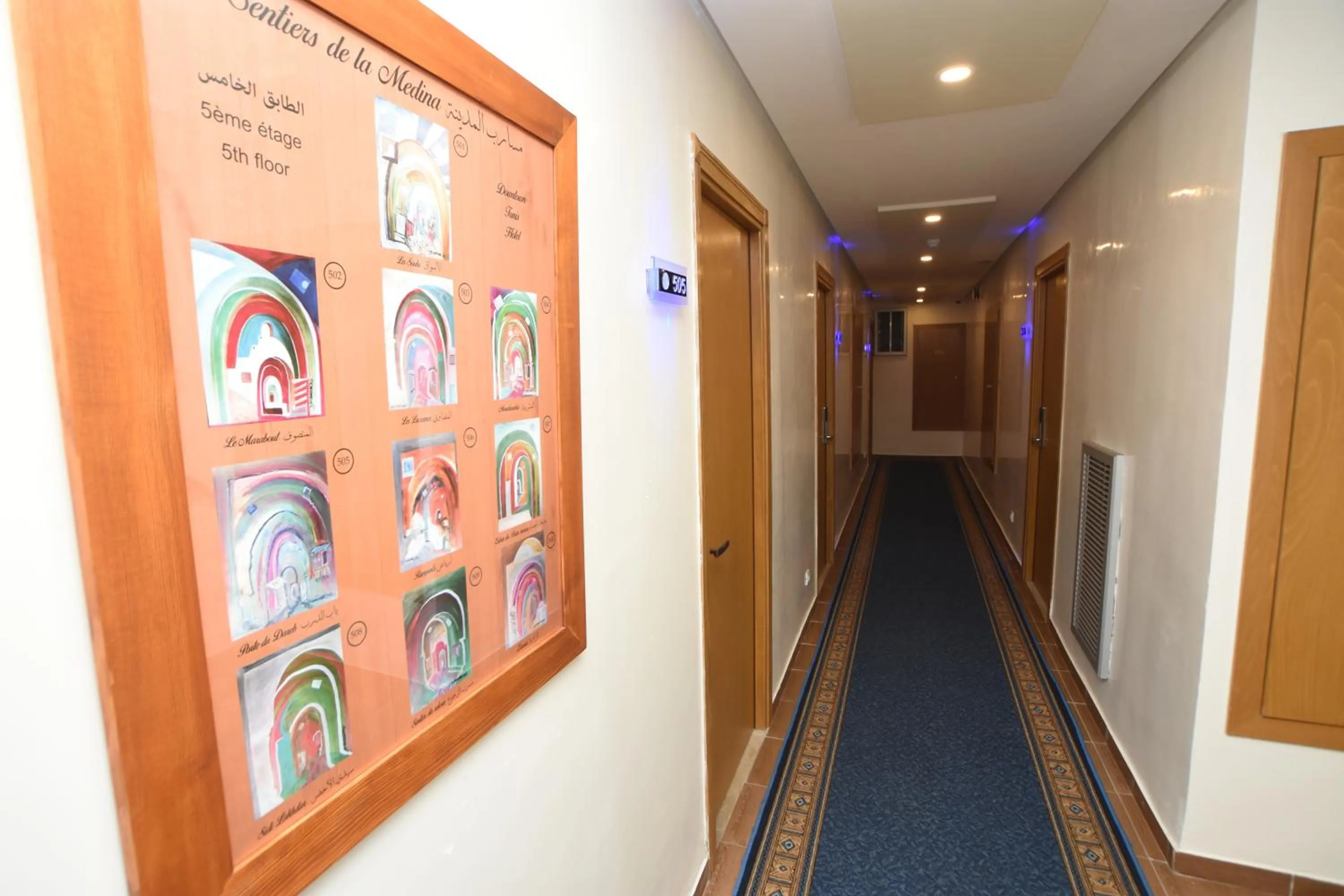 Lobby or reception in Downtown Tunis Hotel