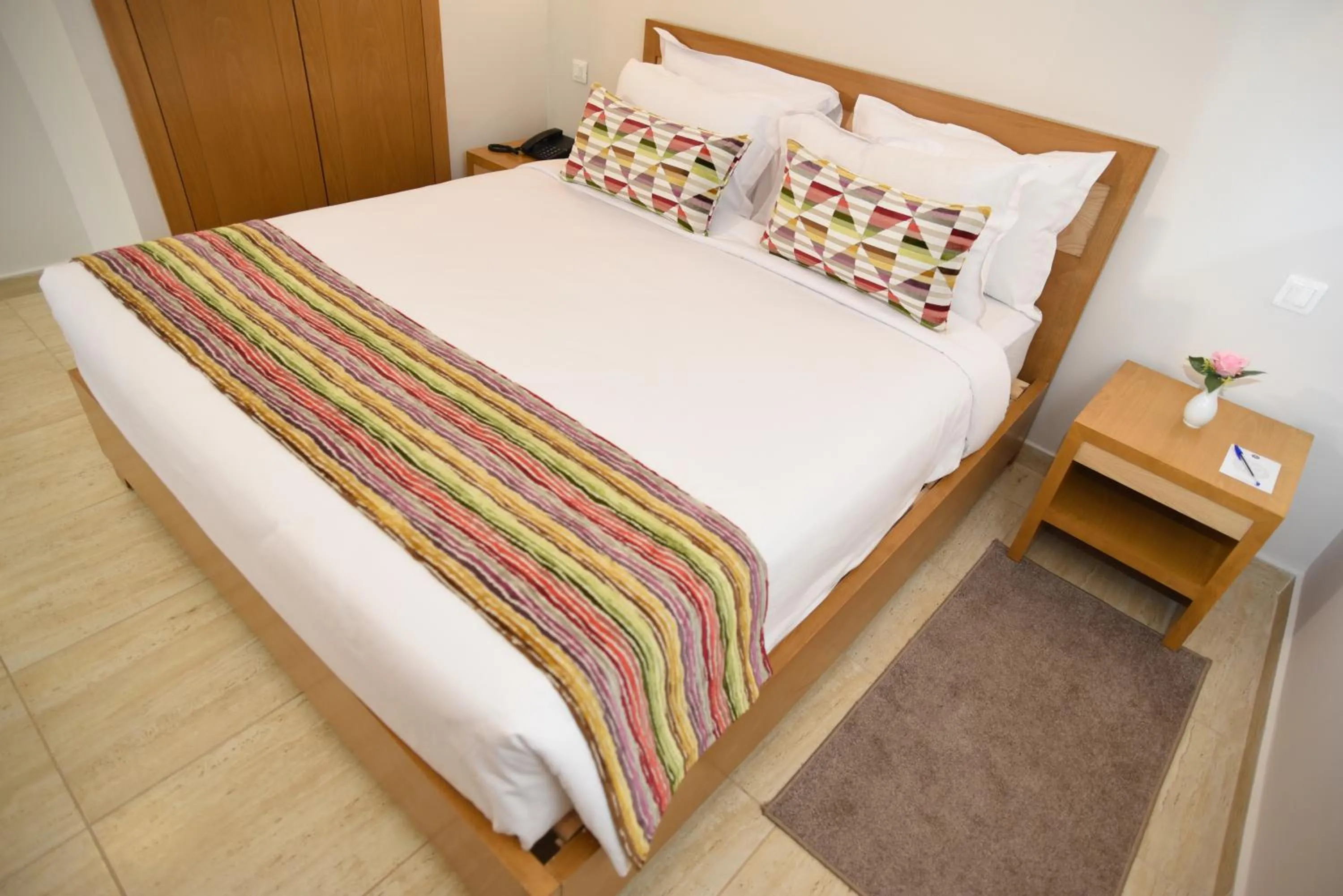 Photo of the whole room, Bed in Downtown Tunis Hotel