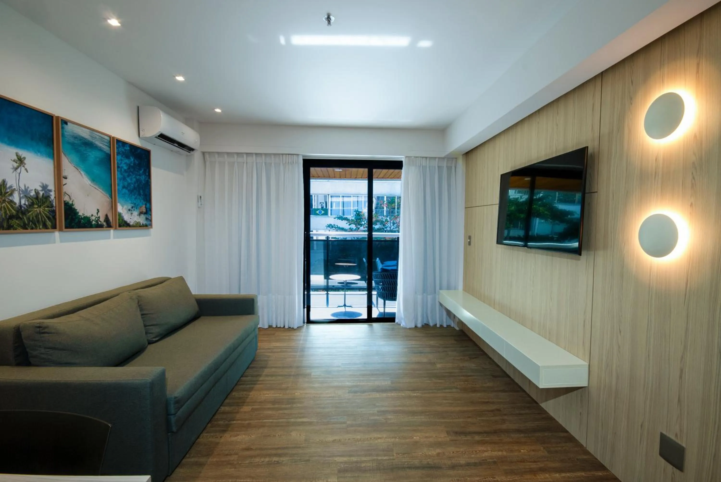 Living room in Anna Suites Ipanema by Arena Hotéis